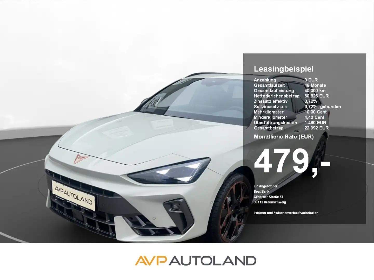 CUPRA Leon Sportstourer 2.0 TSI DSG 4Drive VZ | LED | Grau - 1