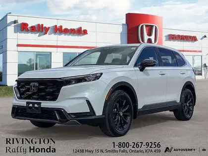White 2024 Honda CR-V Hybrid SUV / Crossover  Automatic