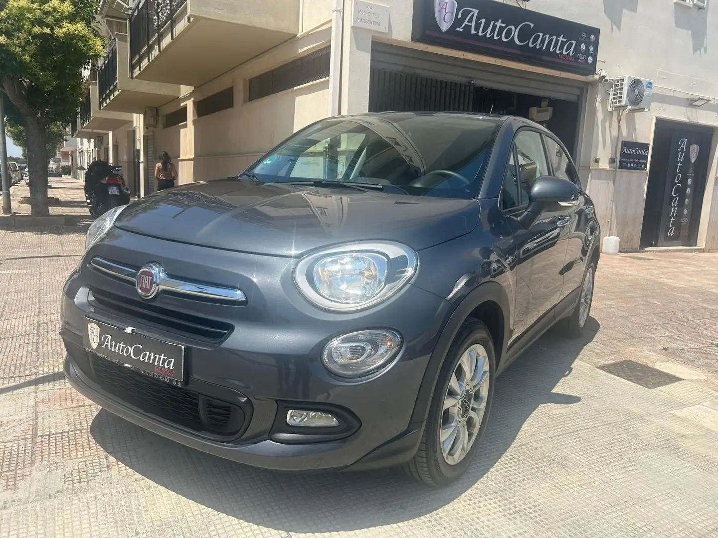 Fiat 500X 1.6 mjt Lounge 4x2 120cv my17 siva - 1