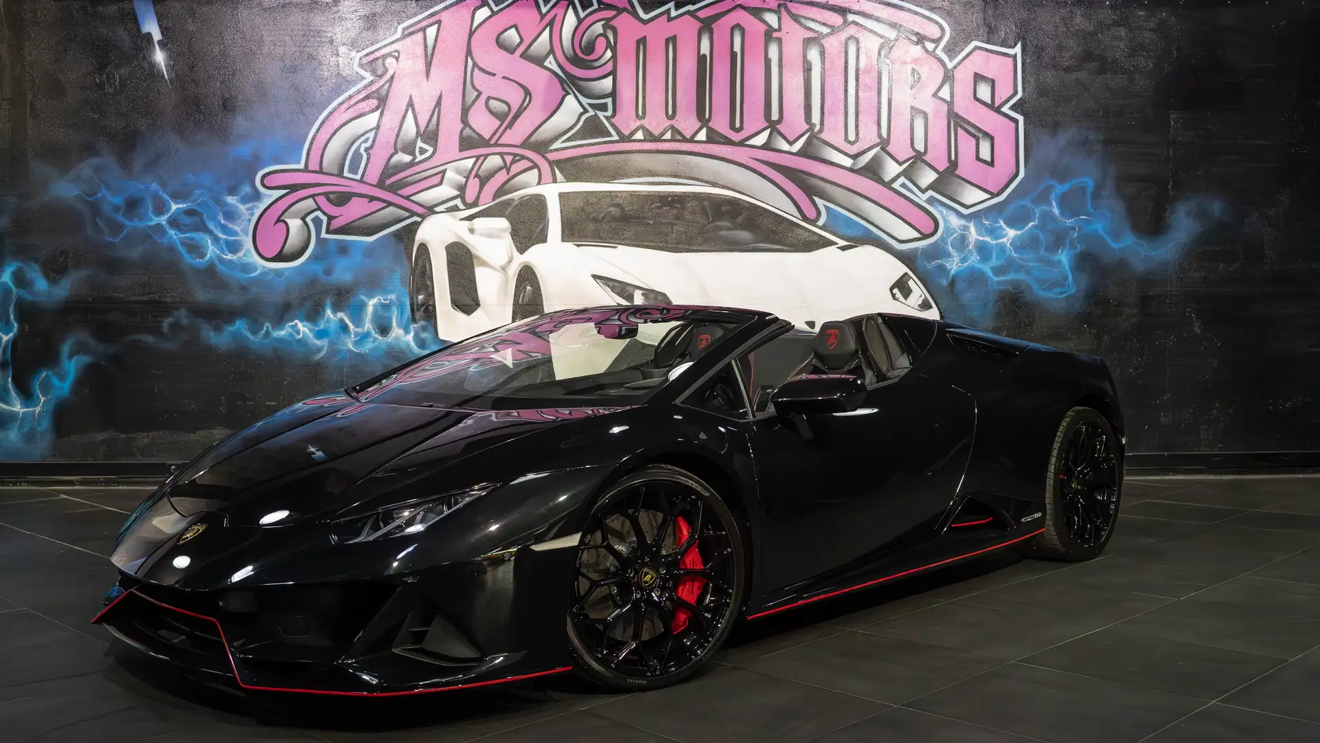 Lamborghini Huracán Huracan Evo Spyder 5.2 V10 610 RWD LDF7 Schwarz - 2