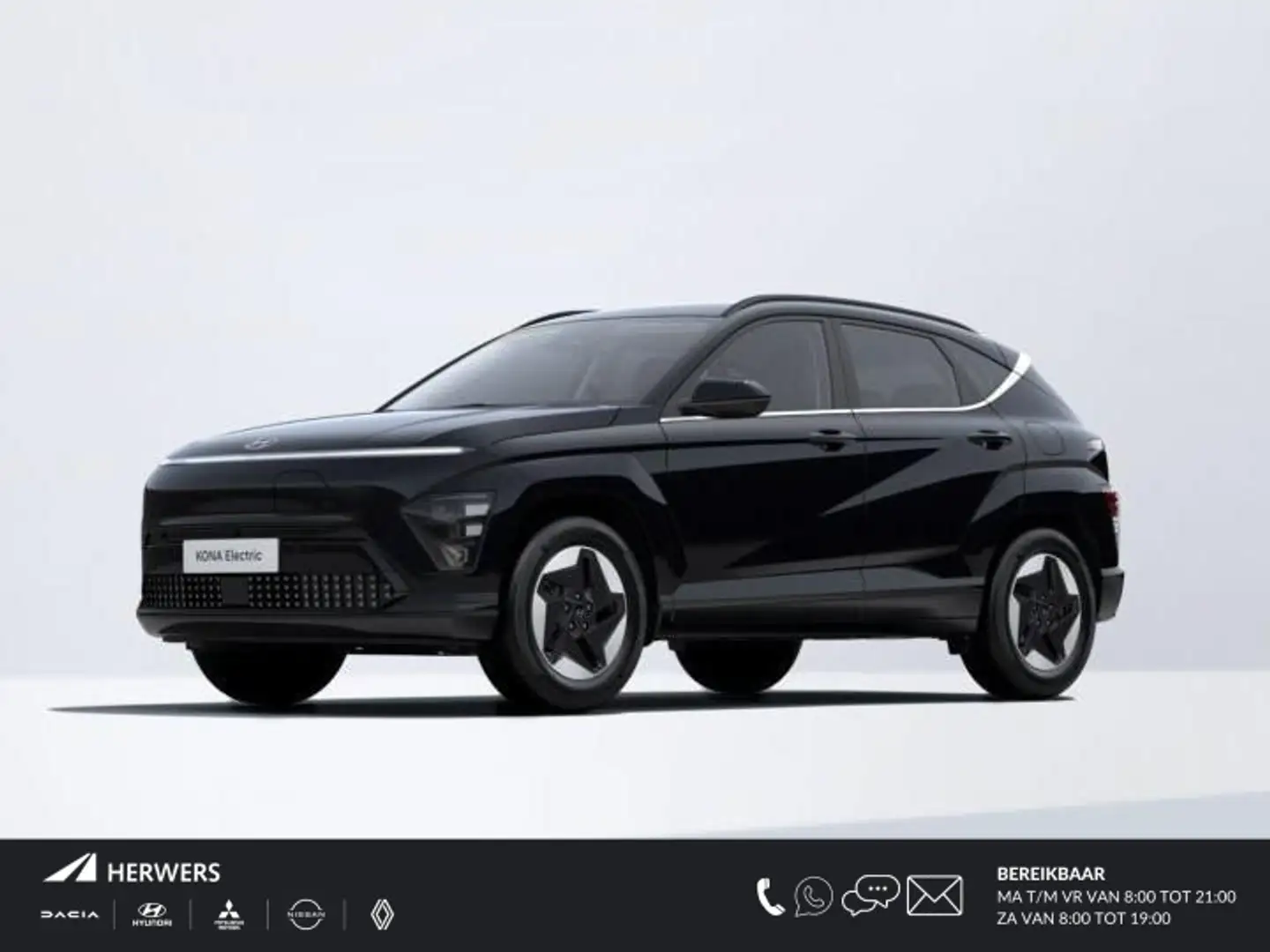 Hyundai KONA Comfort 65.4 kWh / €1000,- Voordeel / Rijklaarprij Noir - 1