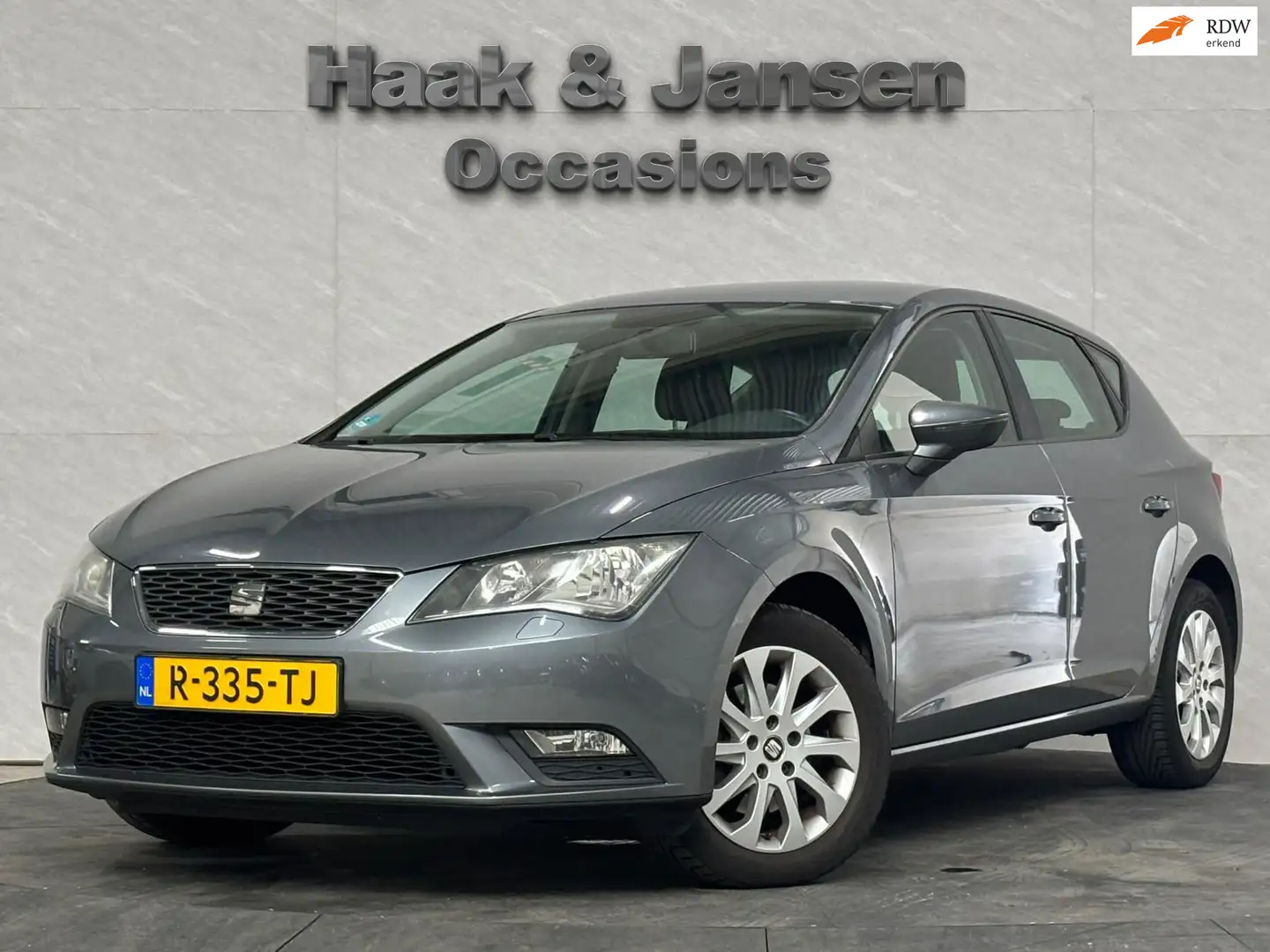 SEAT Leon 1.4 TSI Style Business - Cruise - Navi - Airco - S Grijs - 1