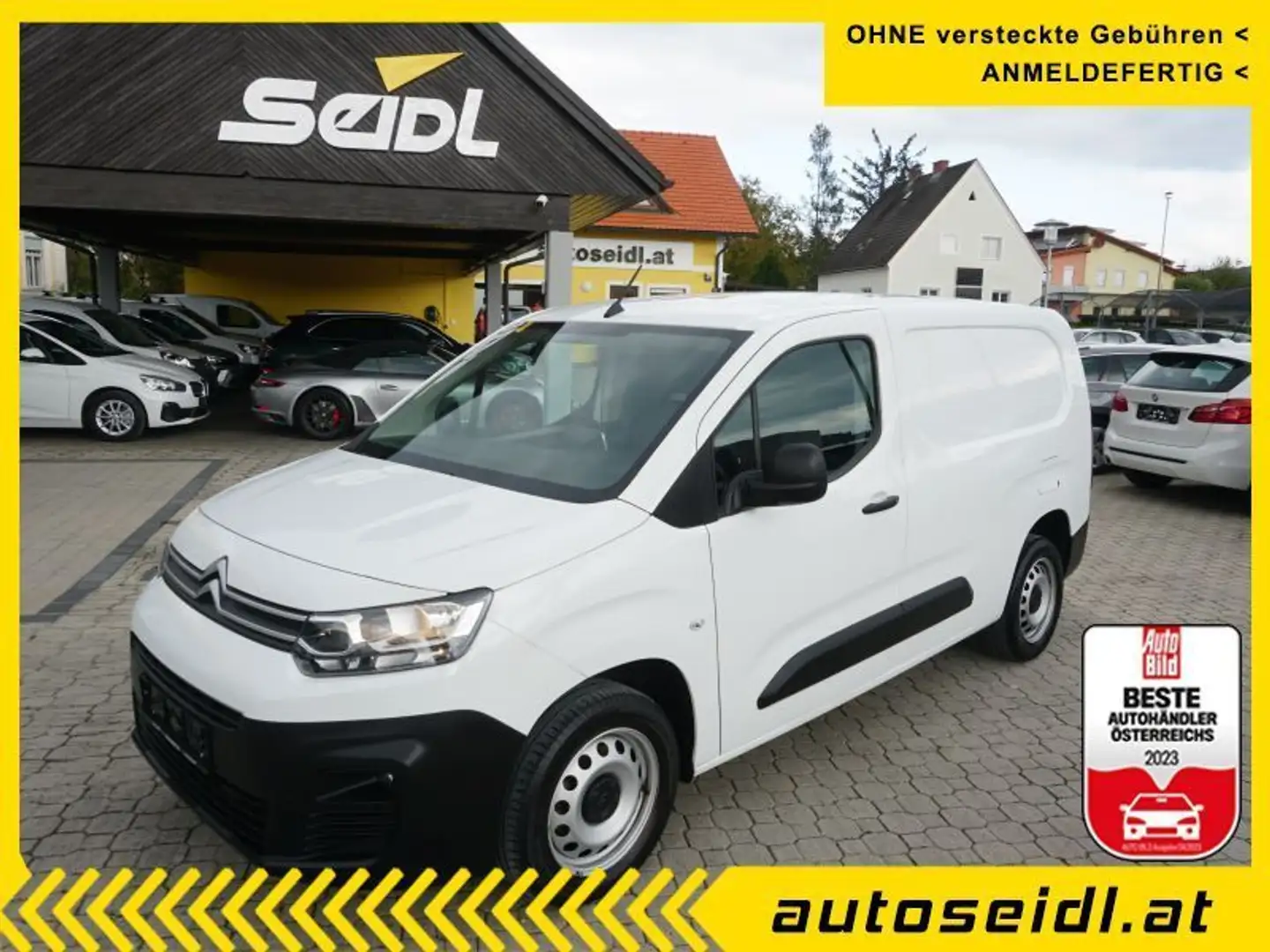 Citroen Berlingo Kasten L2 1,5 Blue HDI *2022er+KLIMA* Weiß - 1