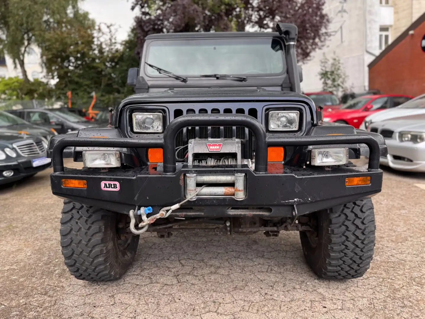 Jeep Wrangler Sport 2.5 OFFROAD 1.HAND VOM LIEBHABER Negru - 2