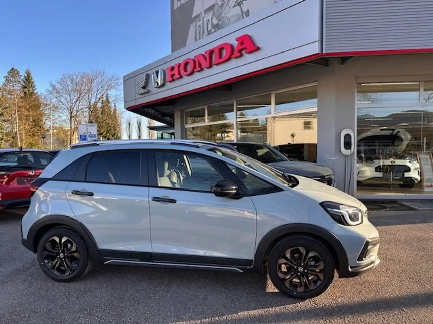 Honda Jazz 1,5 i-MMD Hybrid Crosstar Advance Aut. Grün - 2