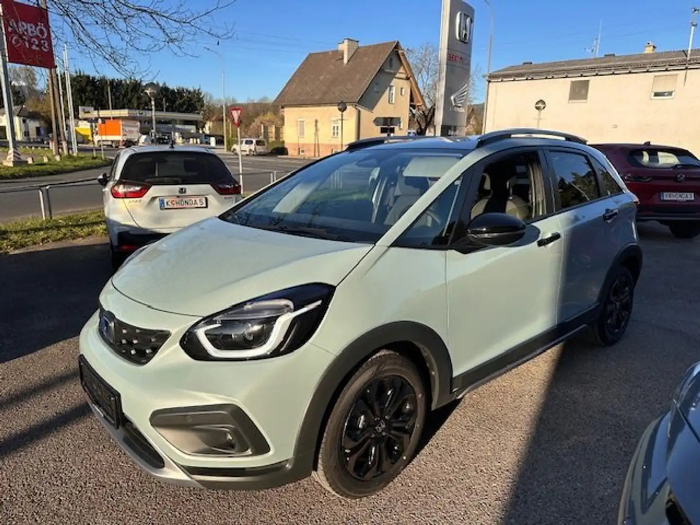 Honda Jazz 1,5 i-MMD Hybrid Crosstar Advance Aut. Grün - 1