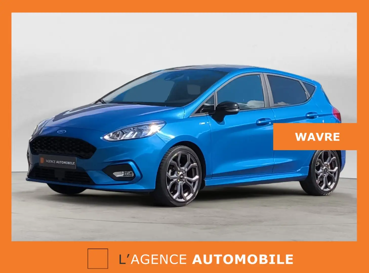 Ford Fiesta ST-Line CARPLAY - AUTO - GARANTIE 12M à 48M Bleu - 1