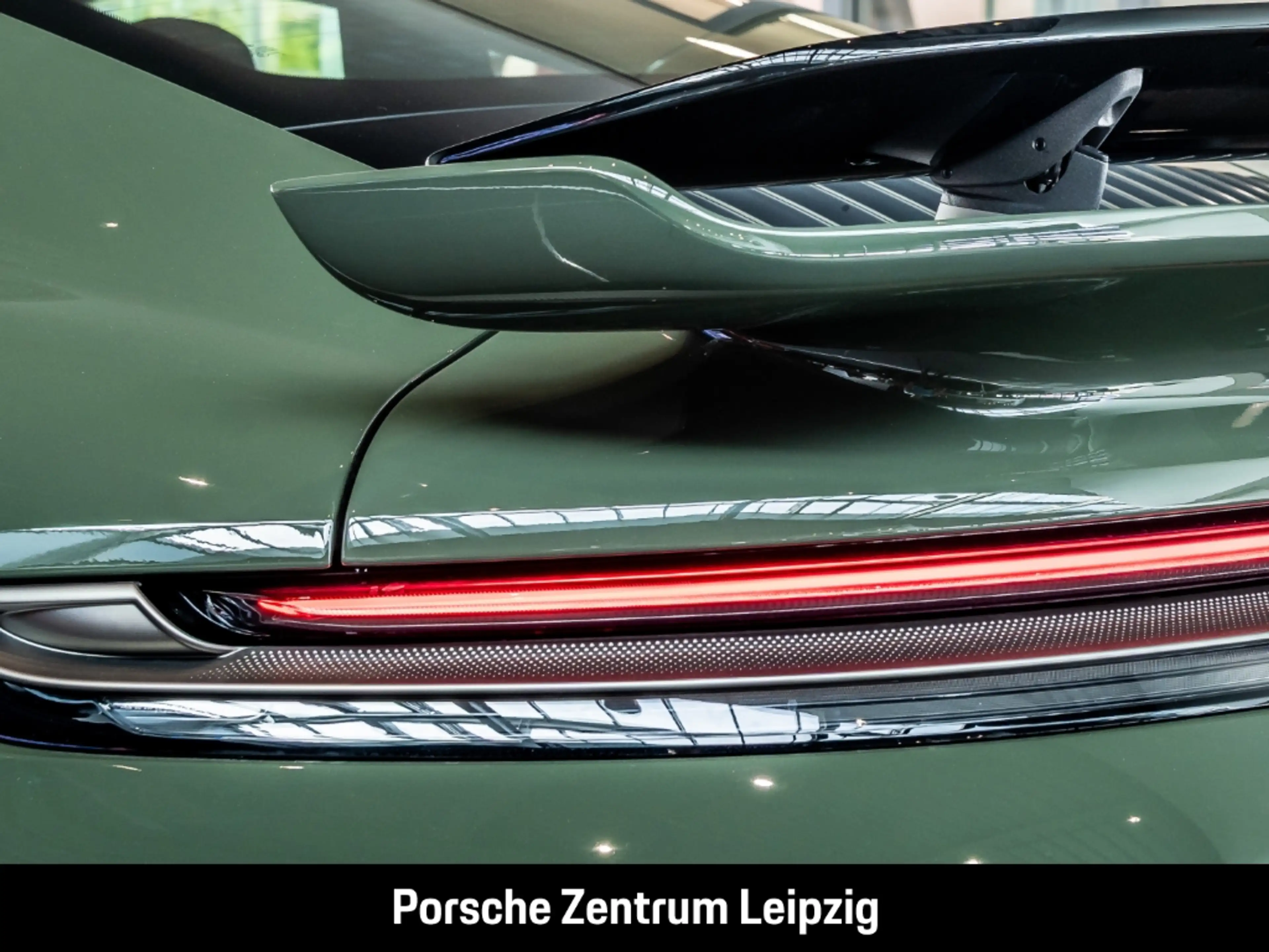 Porsche 992 911 Turbo S PTS schwarzolive! Burmester — photo 14
