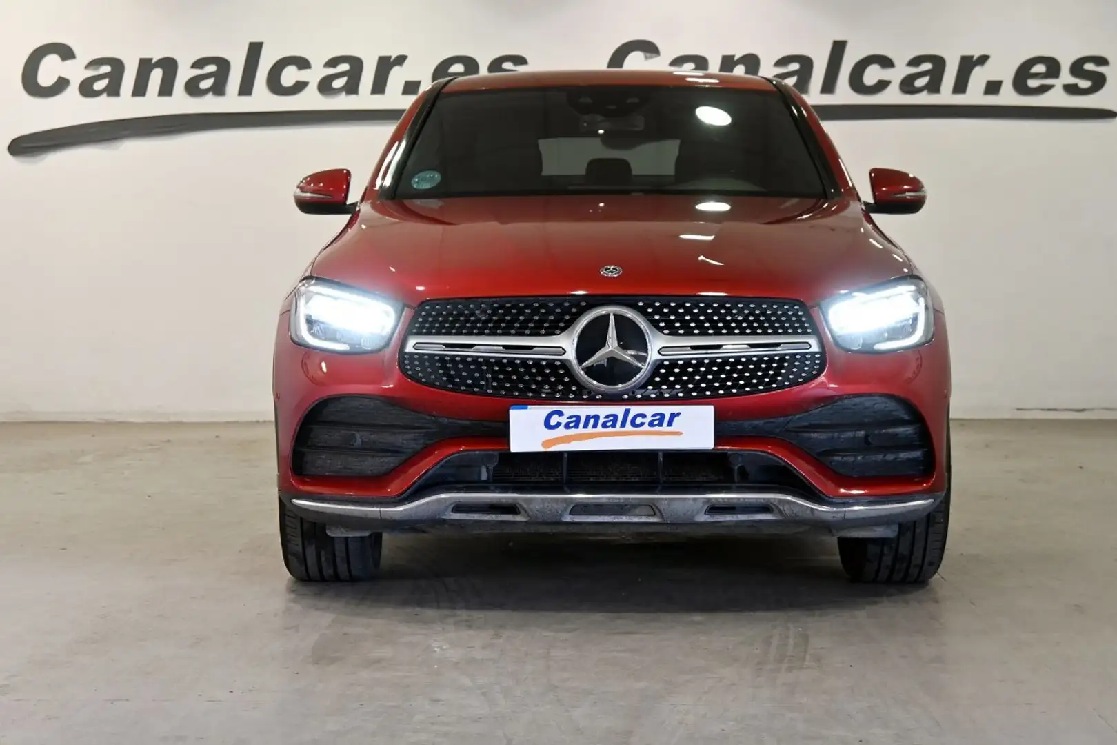 Mercedes-Benz GLC 300 Coupé 300d 4Matic 9G-Tronic Rood - 2