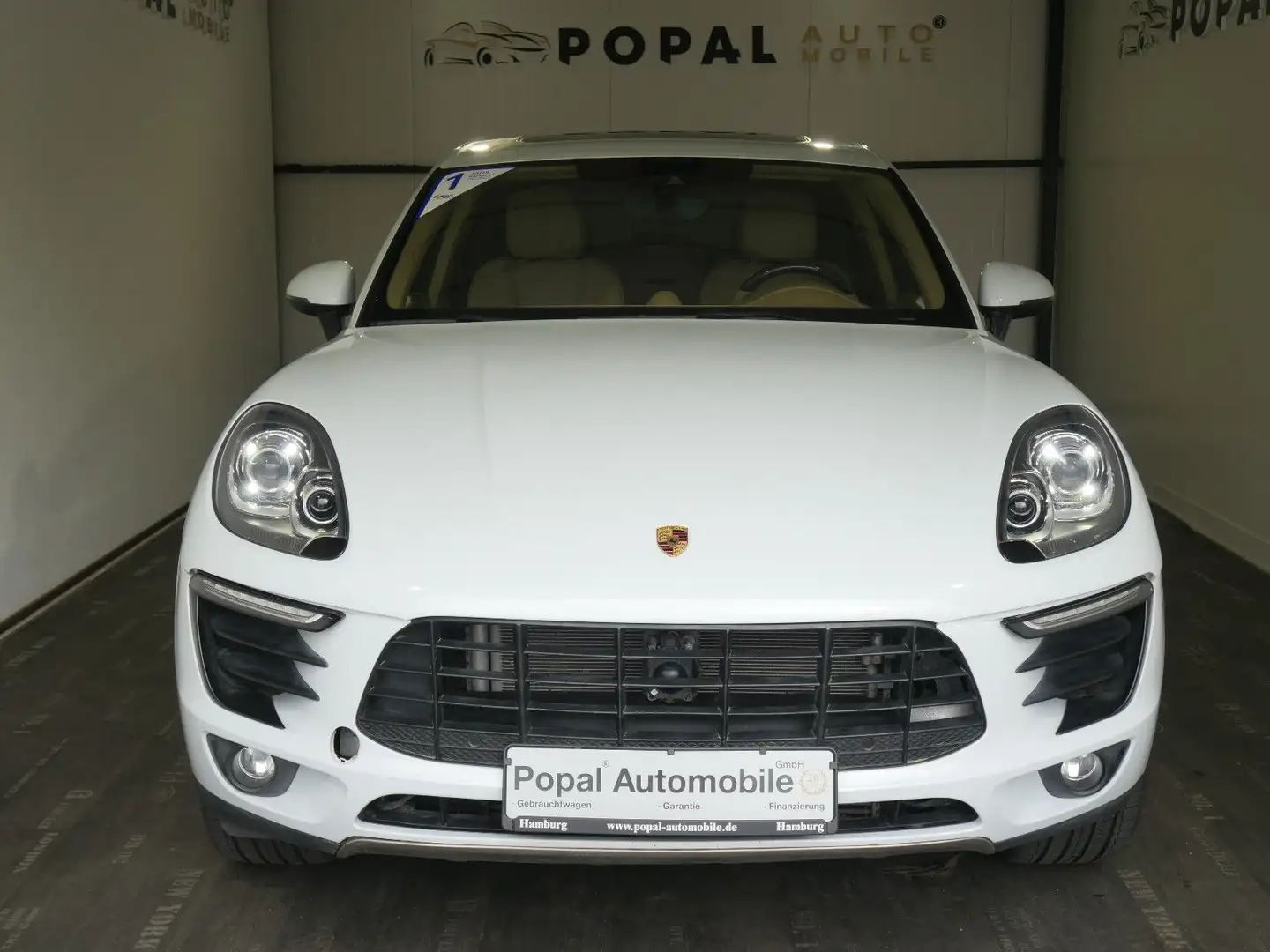 Porsche Macan S Diesel Chrono Paket Panorama (12) White - 2