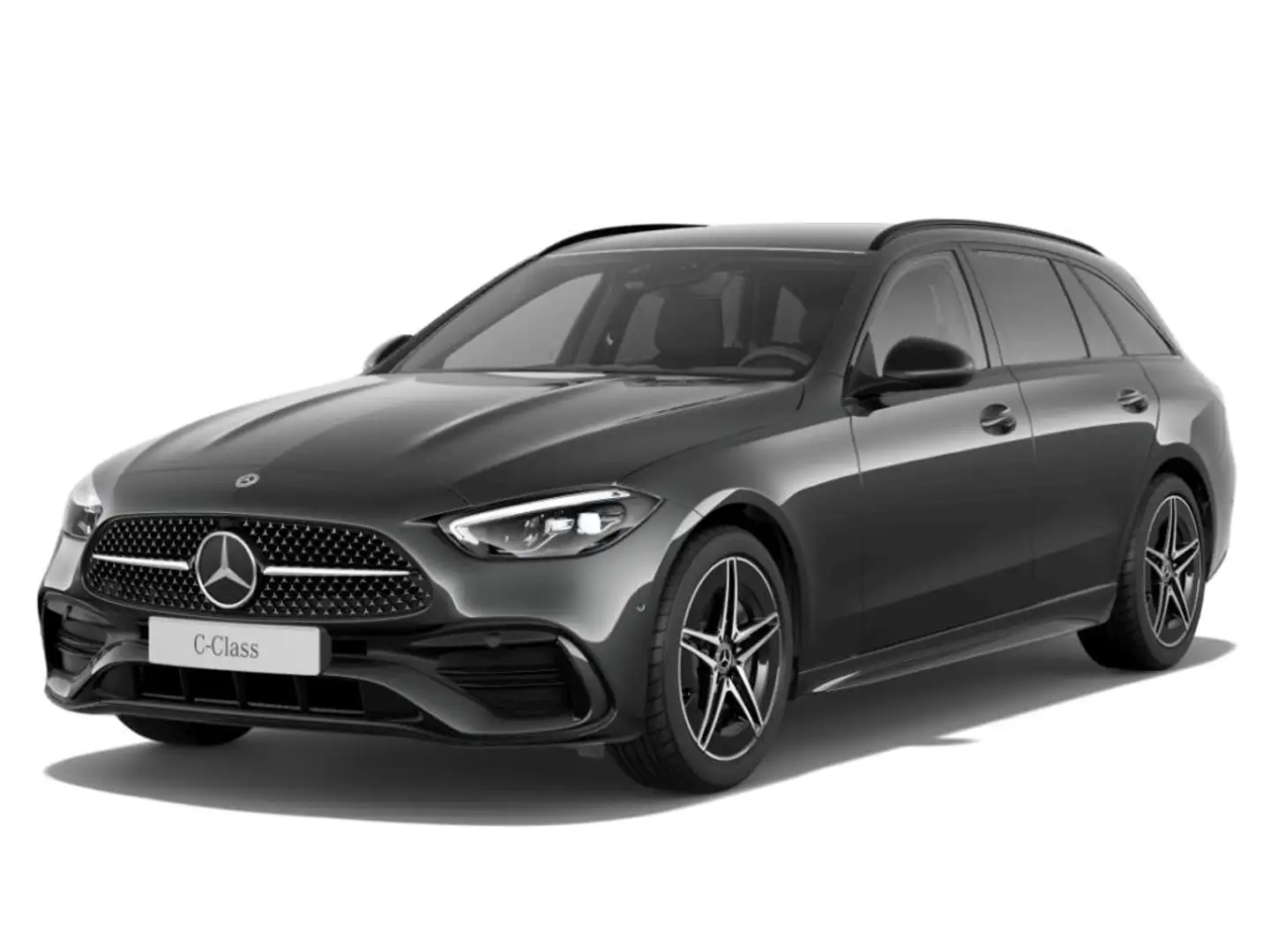 Mercedes-Benz C 220 d T AMG*NIGHT*AHK*DISTR*TOTW*KAM*NAVI*LED Grau - 1