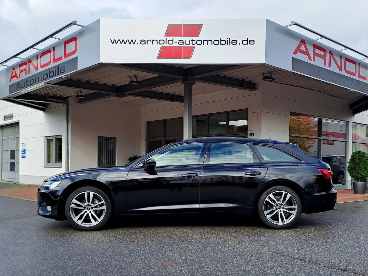 Audi A6 Avant 40 TDI S tronic quattro sport Noir - 1