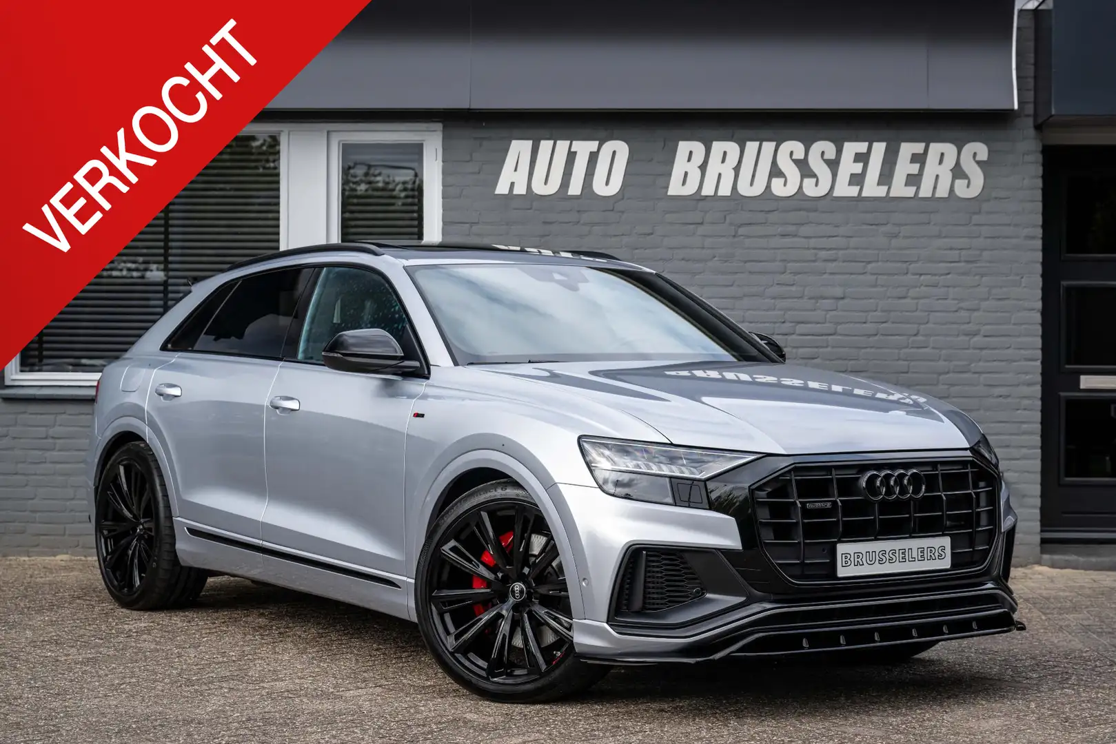 Audi Q8 55 TFSI e quattro Pro S-Line Plus sport Mega compl Gris - 1