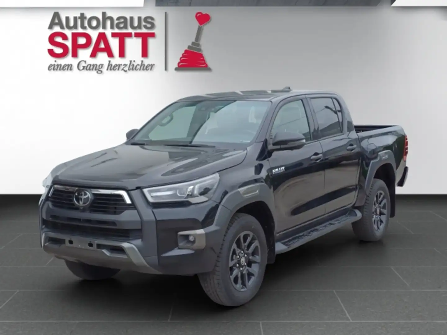 Toyota Hilux 2,8 DK Invincibile 4WD Aut. !! Umbau 3-Sitzer ohn Schwarz - 1