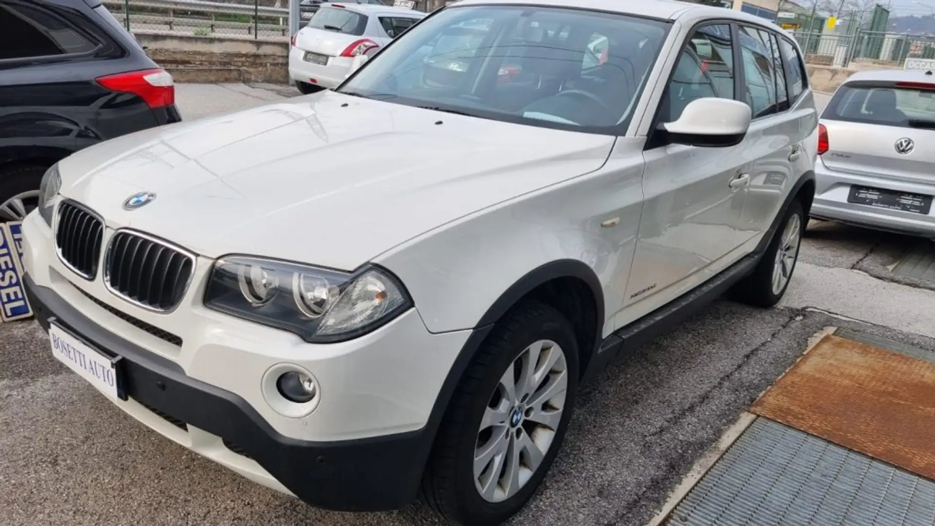 BMW X3 xDrive20d Solo COMMERCIANTI Blanc - 1