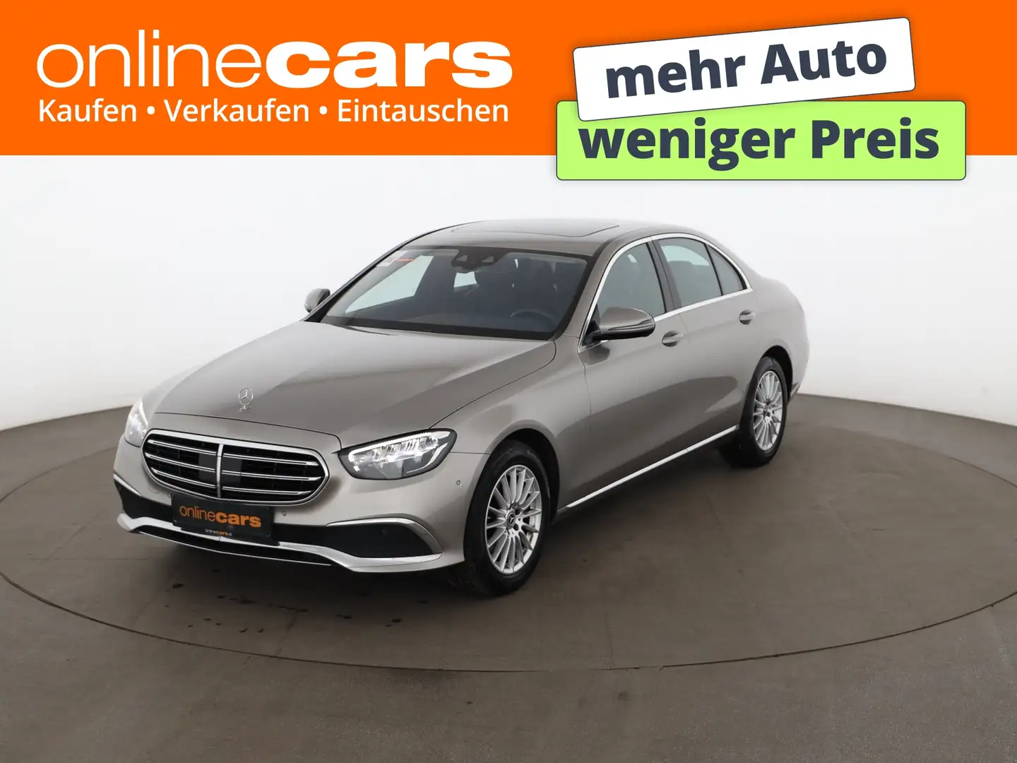 Mercedes-Benz E 220 d Avantgarde Aut LED SKY AHK LUFT MEMORY Grau - 1