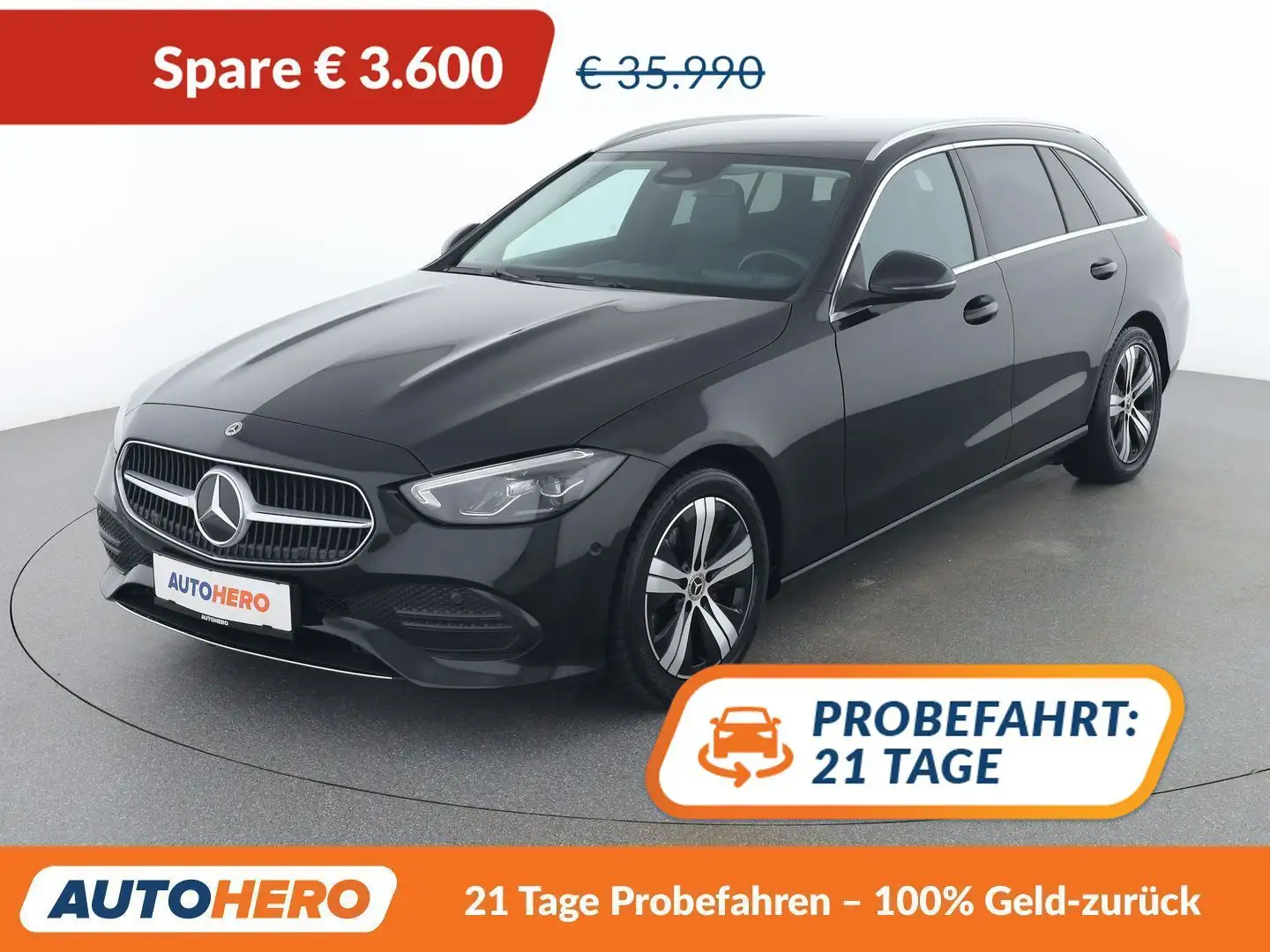 Mercedes-Benz C 220 C 200 d Mild-Hybrid T Avantgarde Schwarz - 1