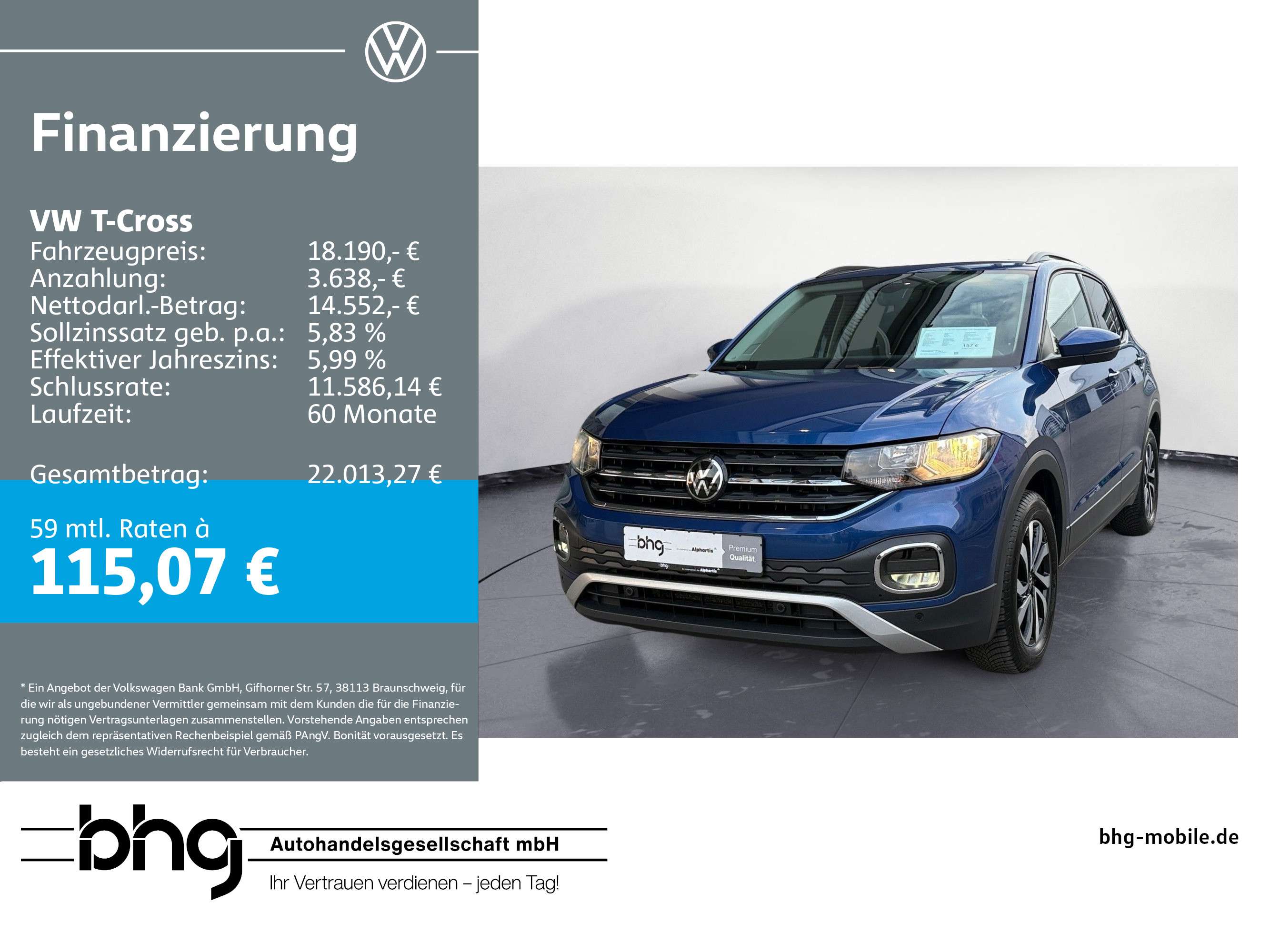 Second hand Volkswagen T-Cross 1.0