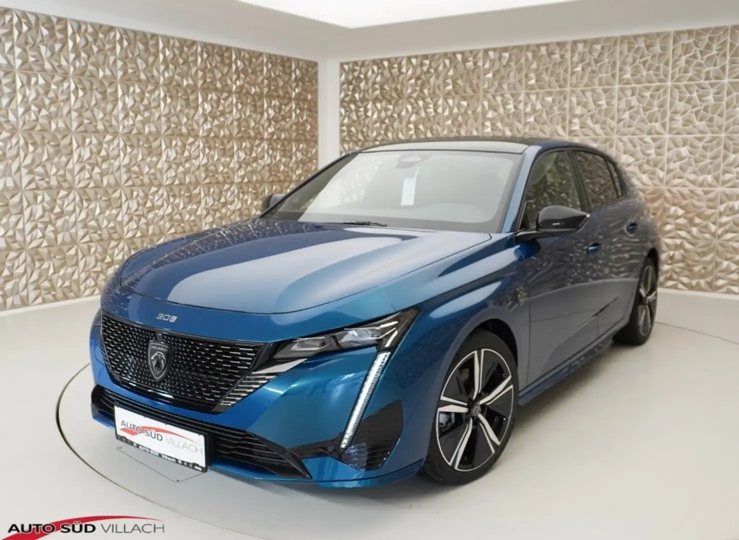 Peugeot 308 GT BHDi 130 EAT8 Blau - 1