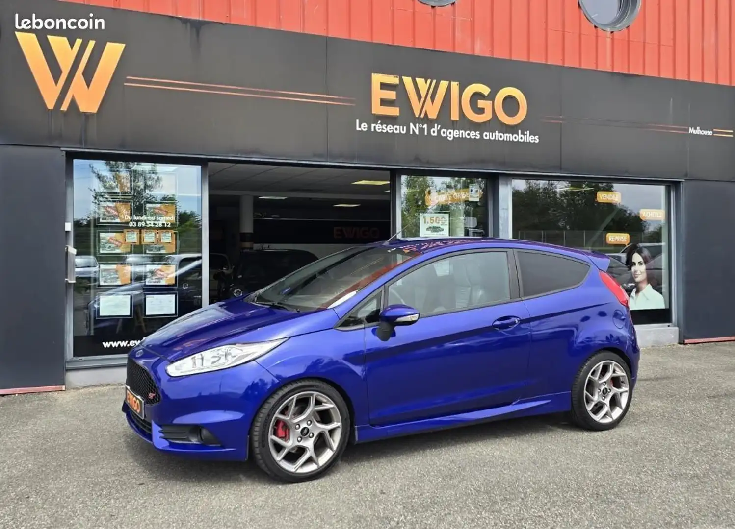 Ford Fiesta ST 1.6 ECOBOOST 182ch PACK PERFORMANCE-IMMAT FR DI Azul - 1
