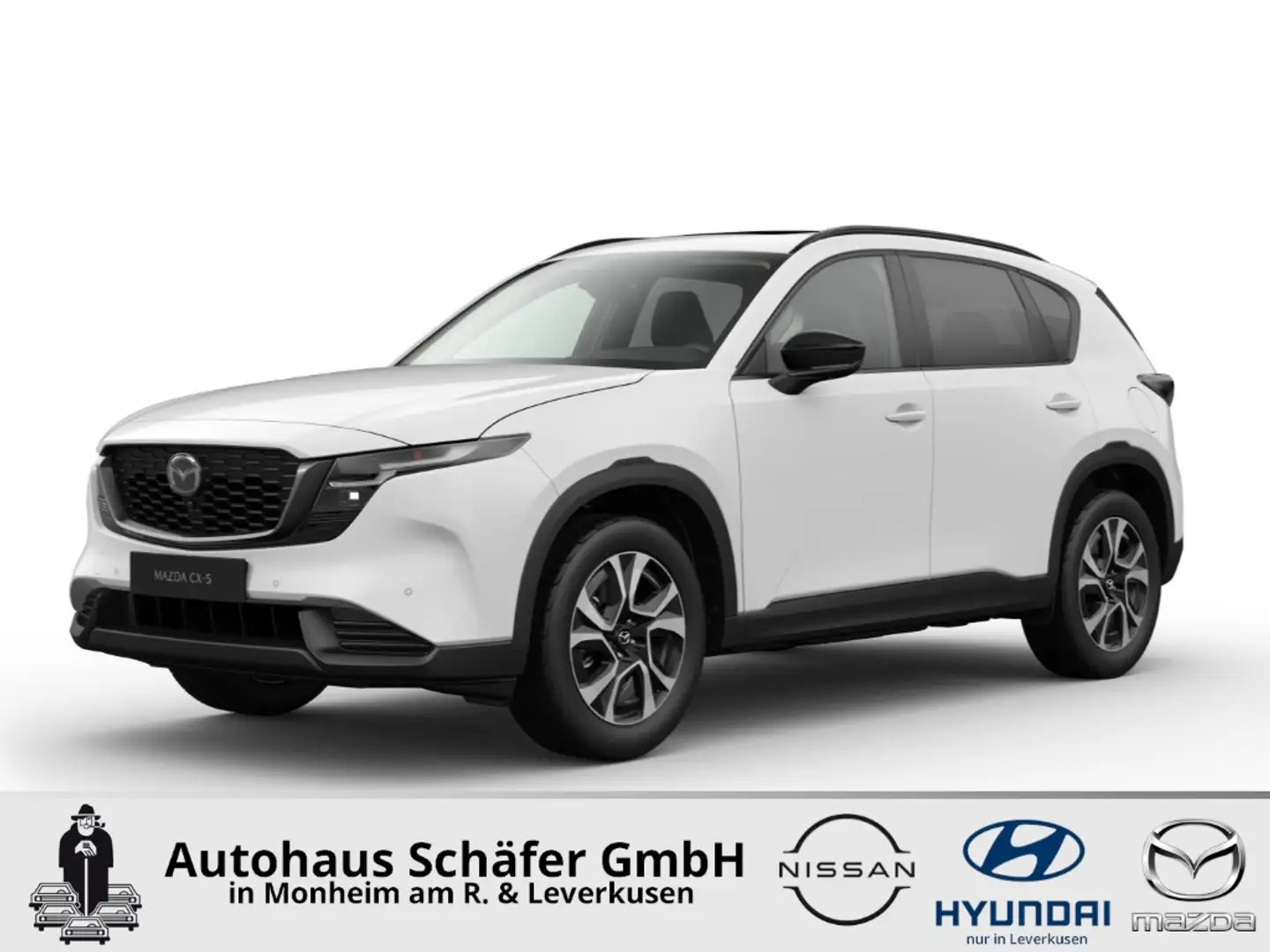 Mazda CX-5 (2026) EXCLUSIVE-L. e-Skyactiv-G 141PS AWD Pano Bo Blanc - 1