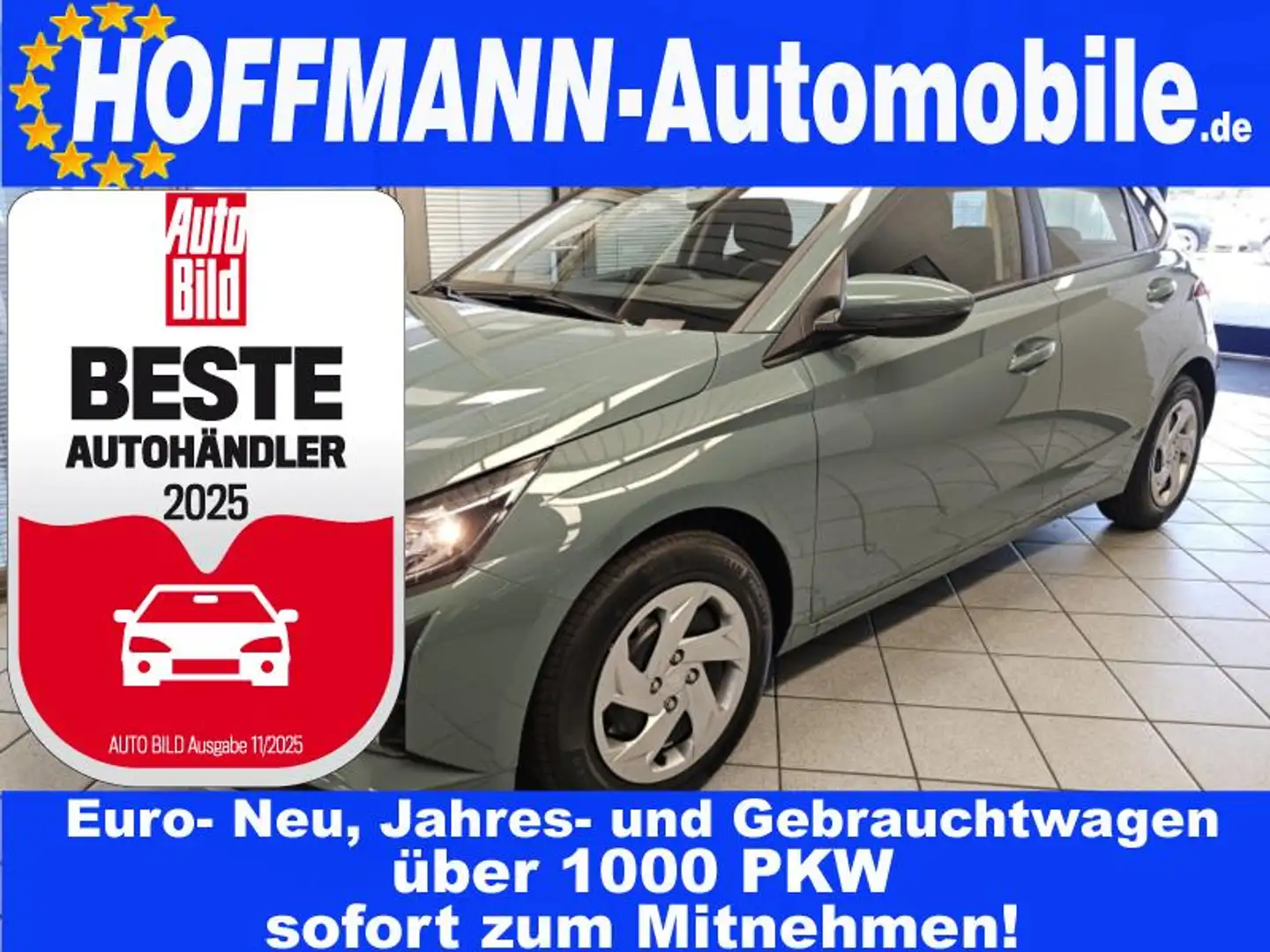 Hyundai i20 Kamera,Tempomat,Klima,Navi Vert - 1