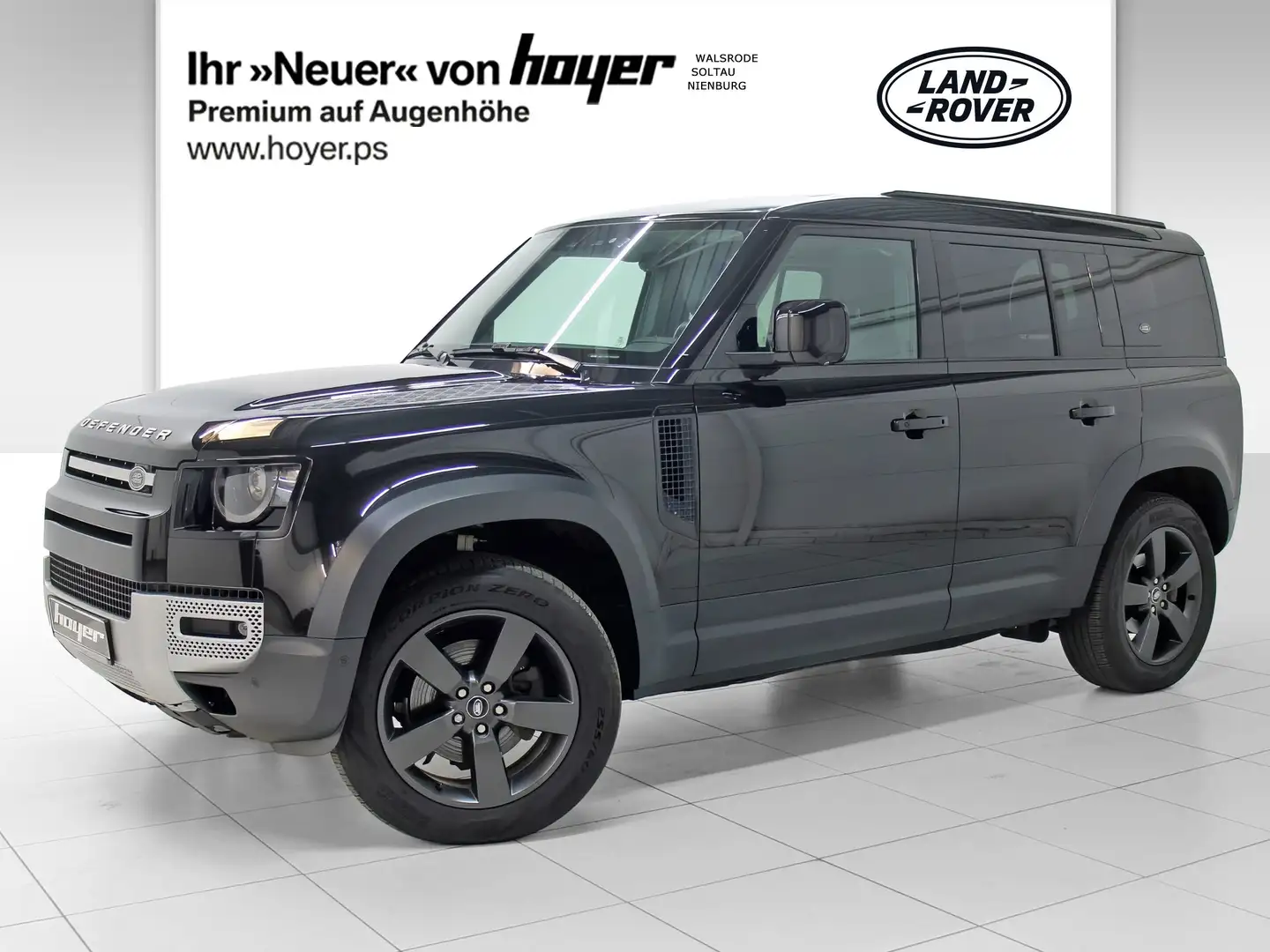 Land Rover Defender 110 SE AHK Pano DAB LED Standhzg. RFK Noir - 1