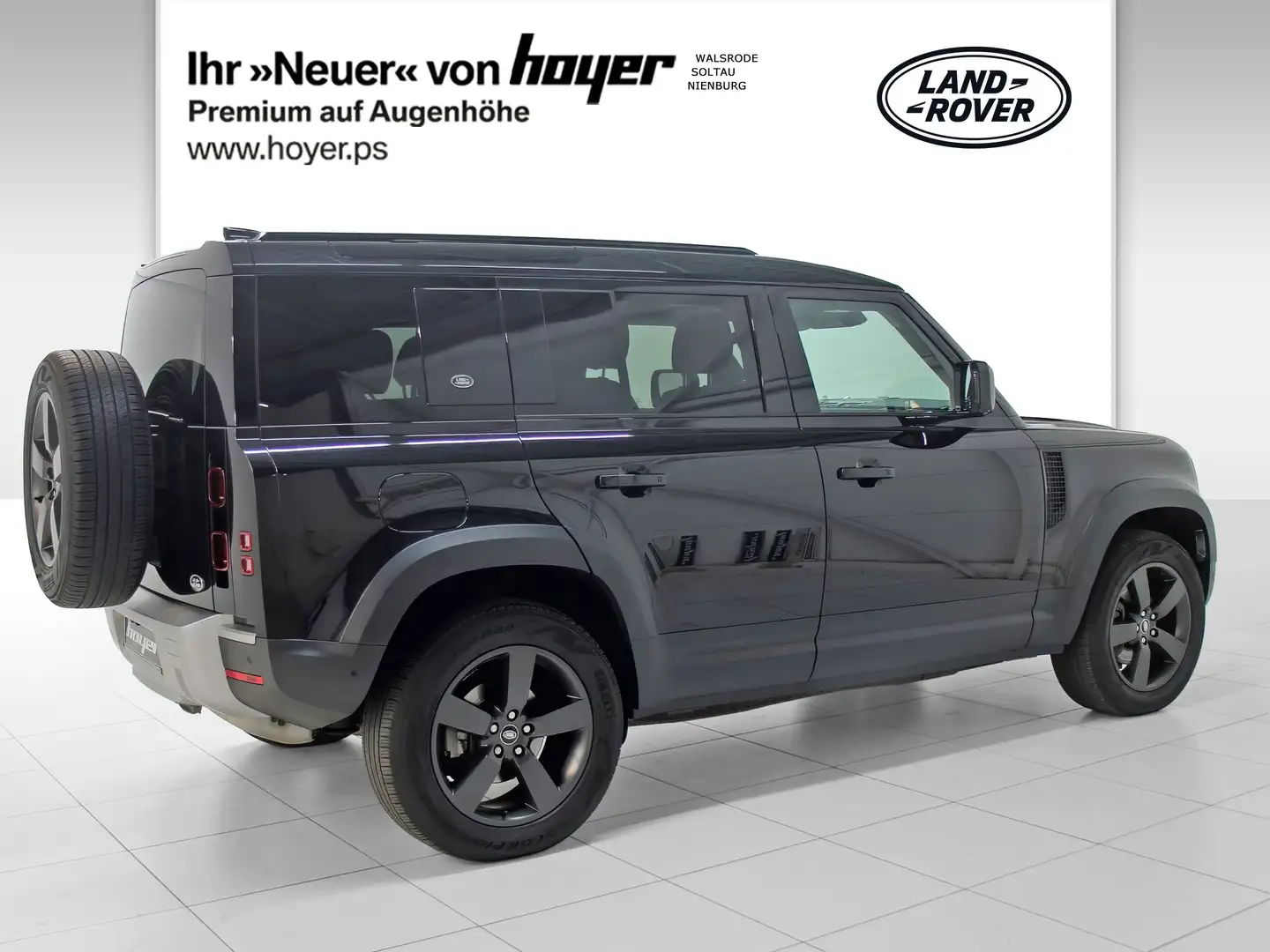 Land Rover Defender 110 SE AHK Pano DAB LED Standhzg. RFK Noir - 2