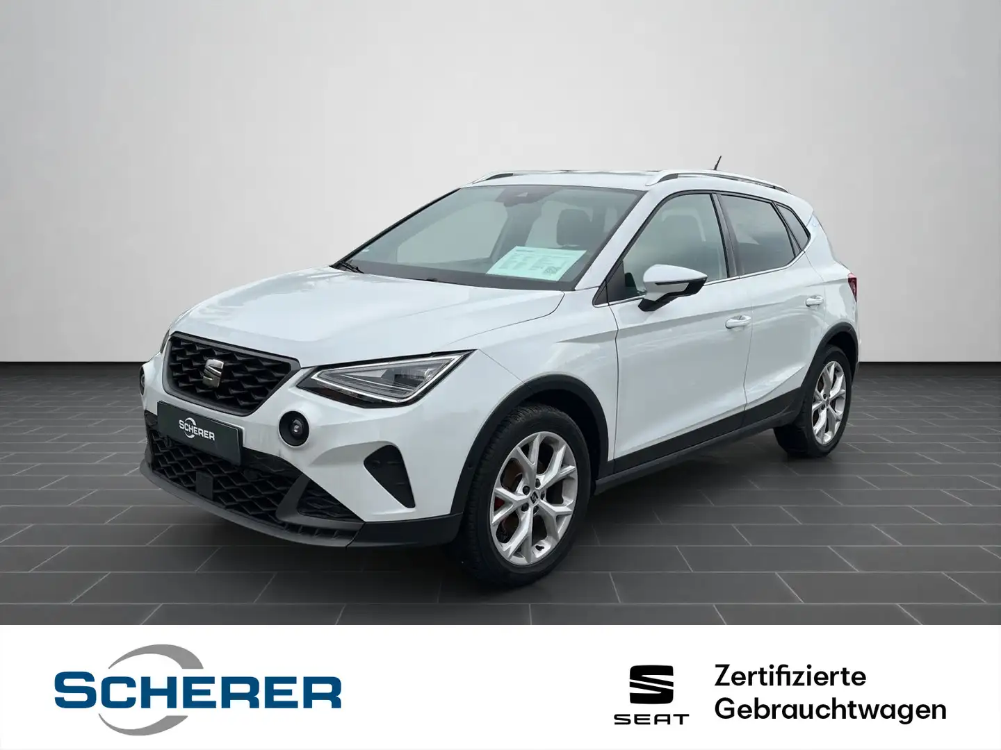 SEAT Arona 1.0 TSI FR-Line Climatronic/ LED/ Navi/ SE Weiß - 1