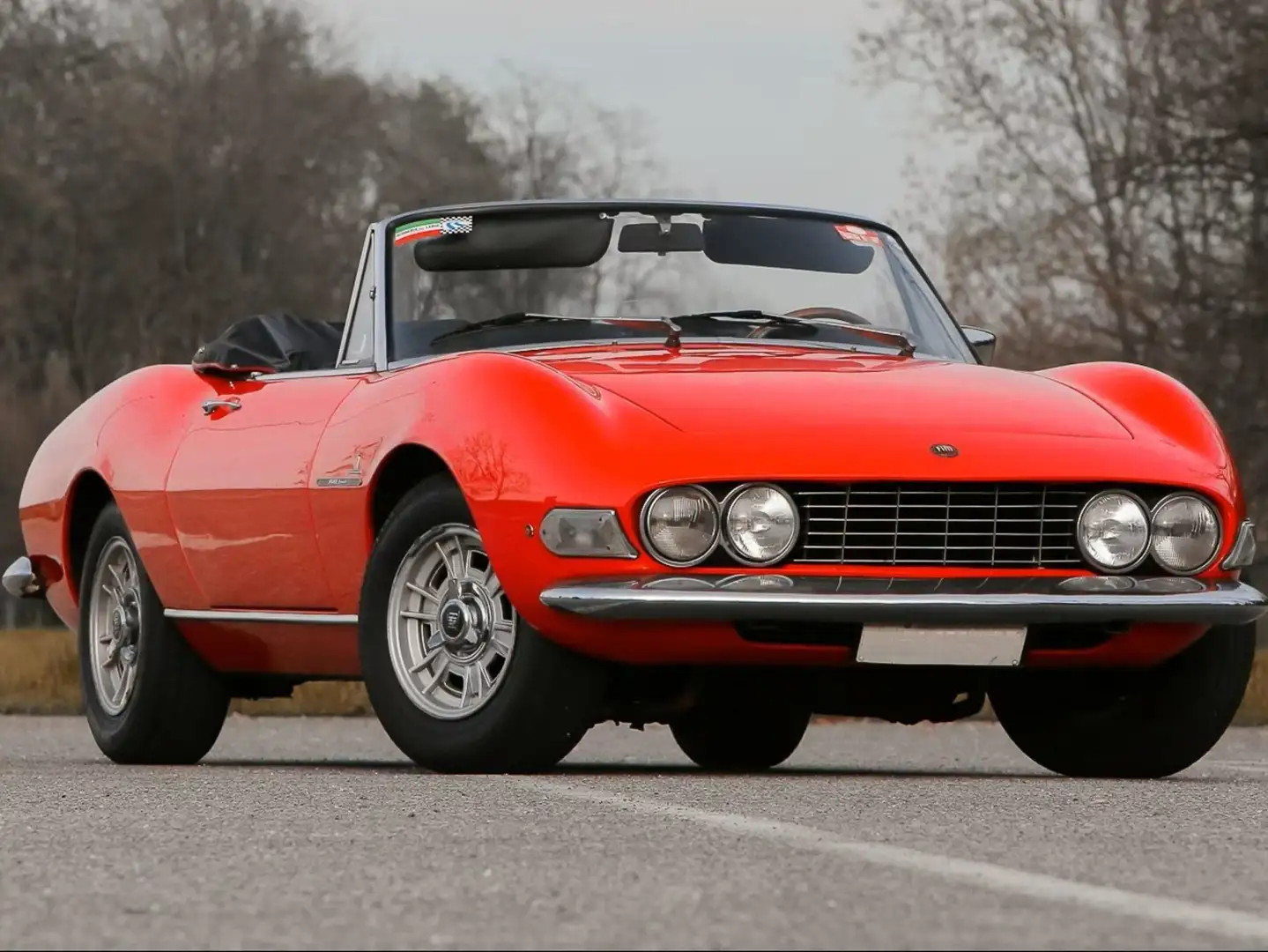 Fiat Dino Spider Czerwony - 1