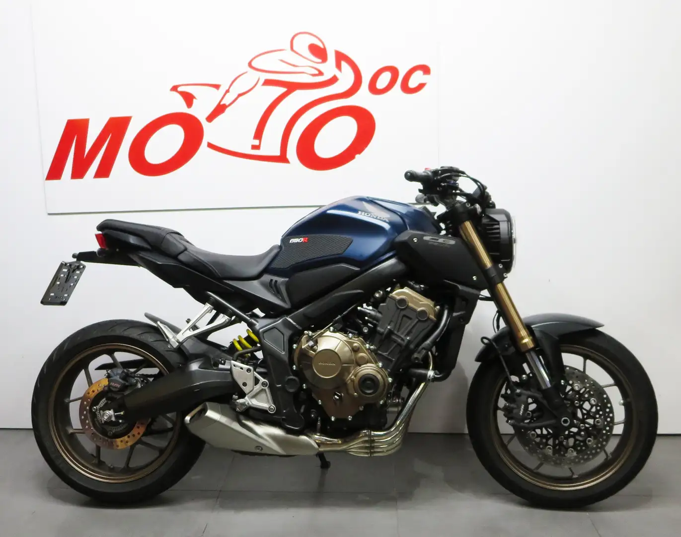 Honda CB 650 R VENDU ***MOTODOC.BE*** SOLD Bleu - 1