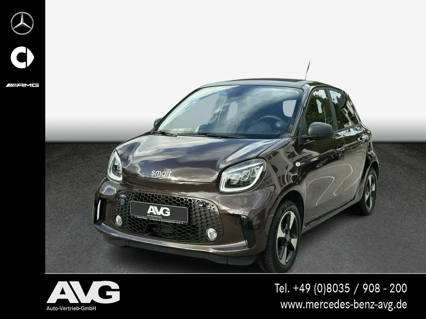 smart forFour EQ forfour Faltdach Exclusive Voll-LED JBL-Sound Braun - 1