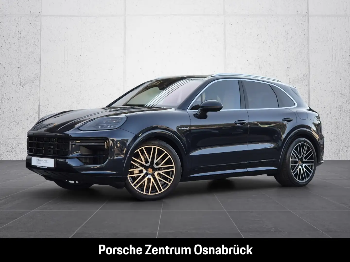 Porsche Cayenne E-Hybrid Pano AHK Luft SportDesign 18-Wege BOSE In Blau - 1