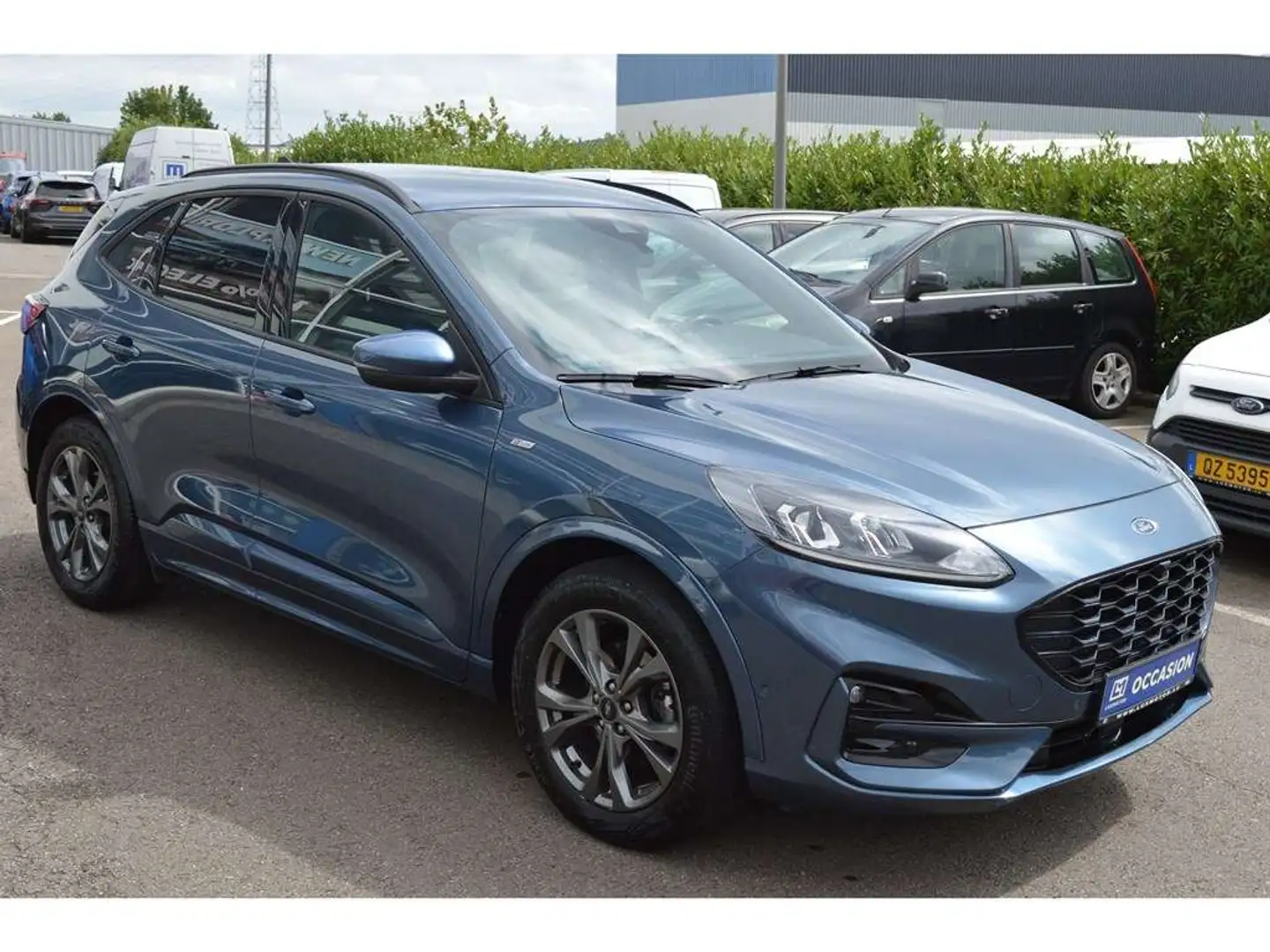 Ford Kuga ST-Line 2.5i FHEV 190ch/ HF45 Auto GAR 08/2026 Bleu - 1