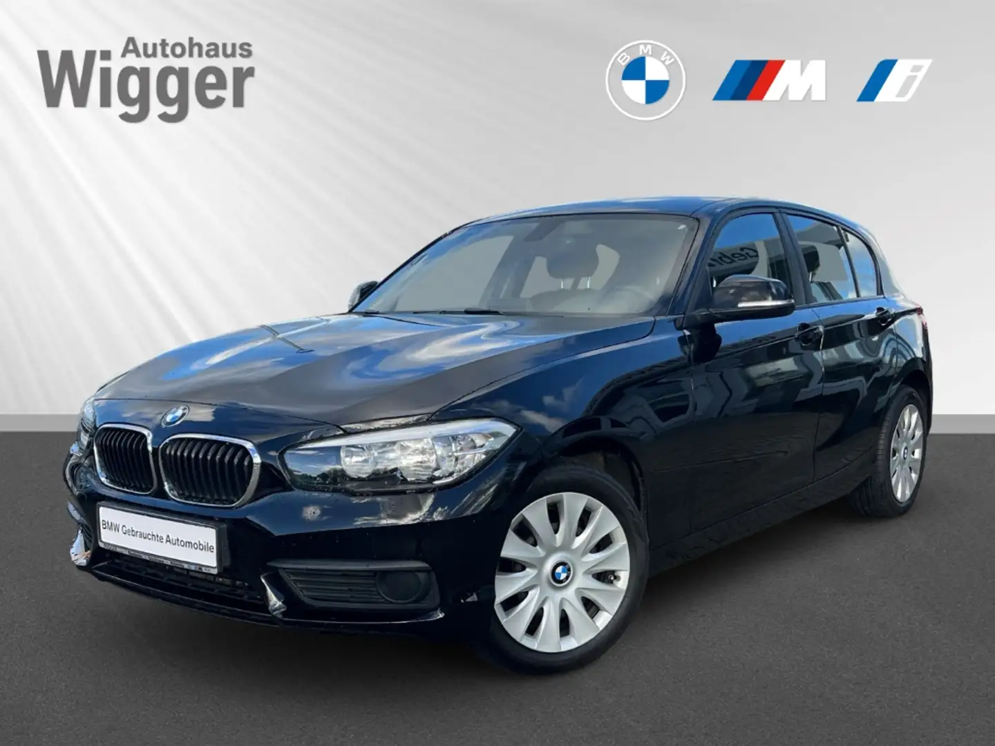 BMW 118 i Automatik/Klimaautomatik/PDC/Regensensor Schwarz - 1