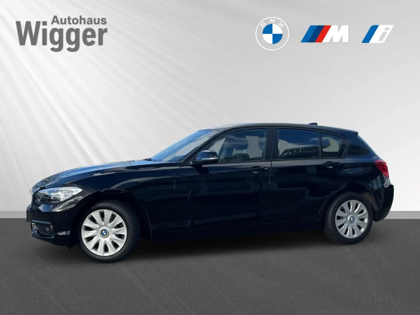 BMW 118 i Automatik/Klimaautomatik/PDC/Regensensor Schwarz - 2