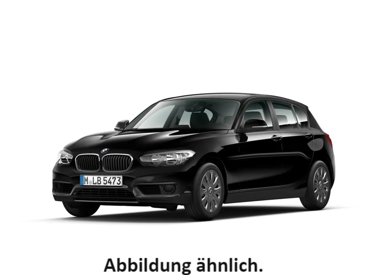 BMW 118 i Automatik/Klimaautomatik/PDC/Regensensor Noir - 1