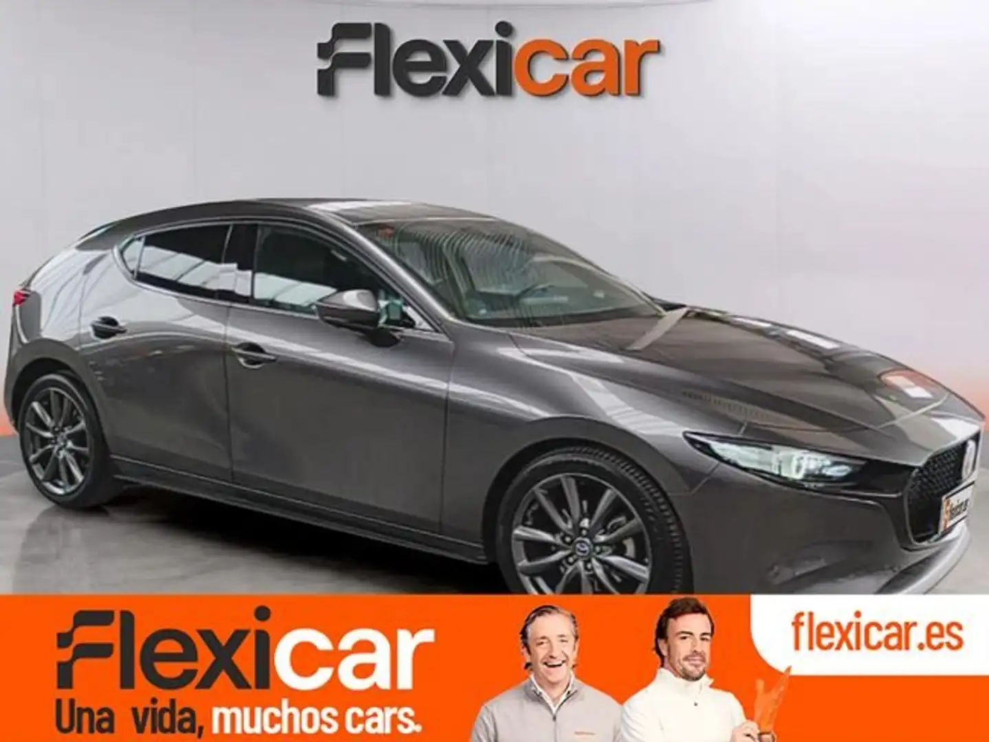 Mazda 3 2.0 SKYACTIV-G ZENITH+NAVEGADOR AUTO Gris - 1