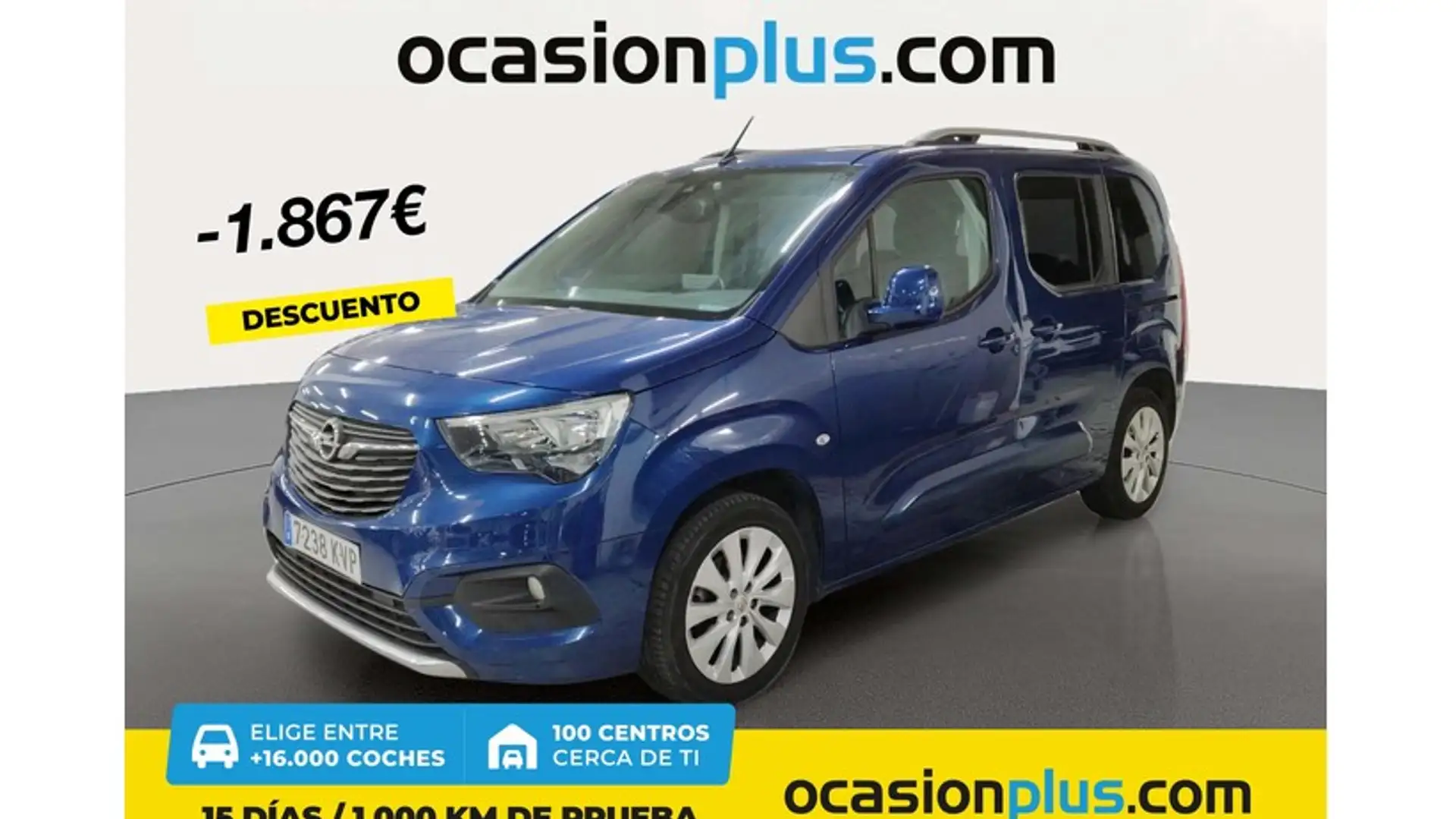 Opel Combo Life 1.2 T S/S Innovation L Bleu - 1