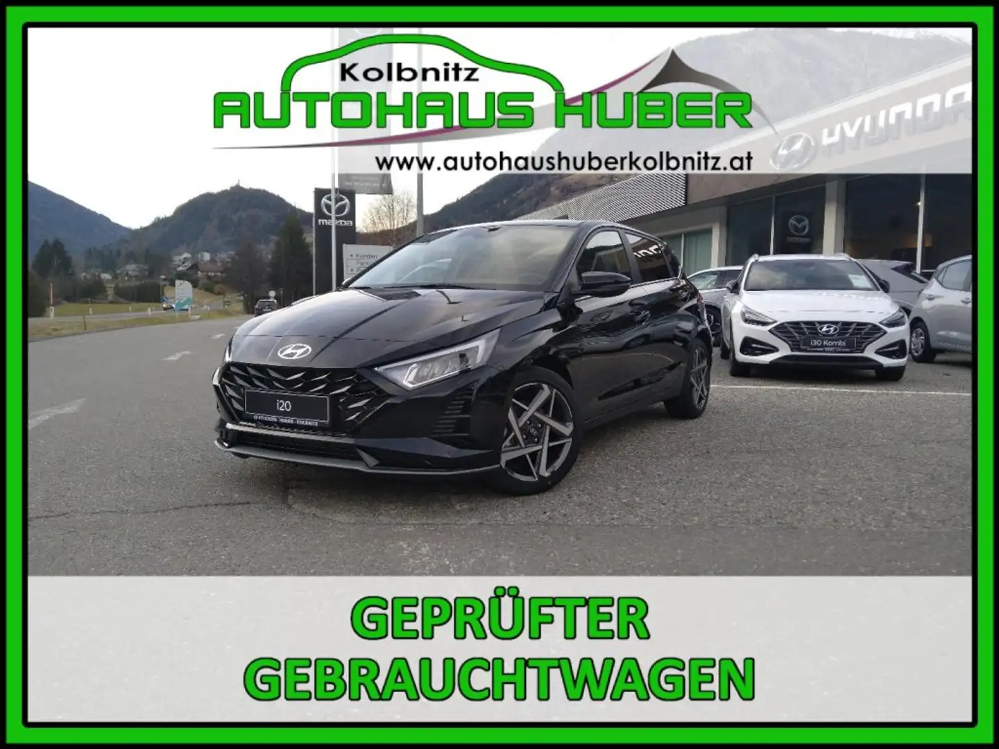 Hyundai i20 Trend Line 1.0 T-GDI 17erALU Schwarz - 1
