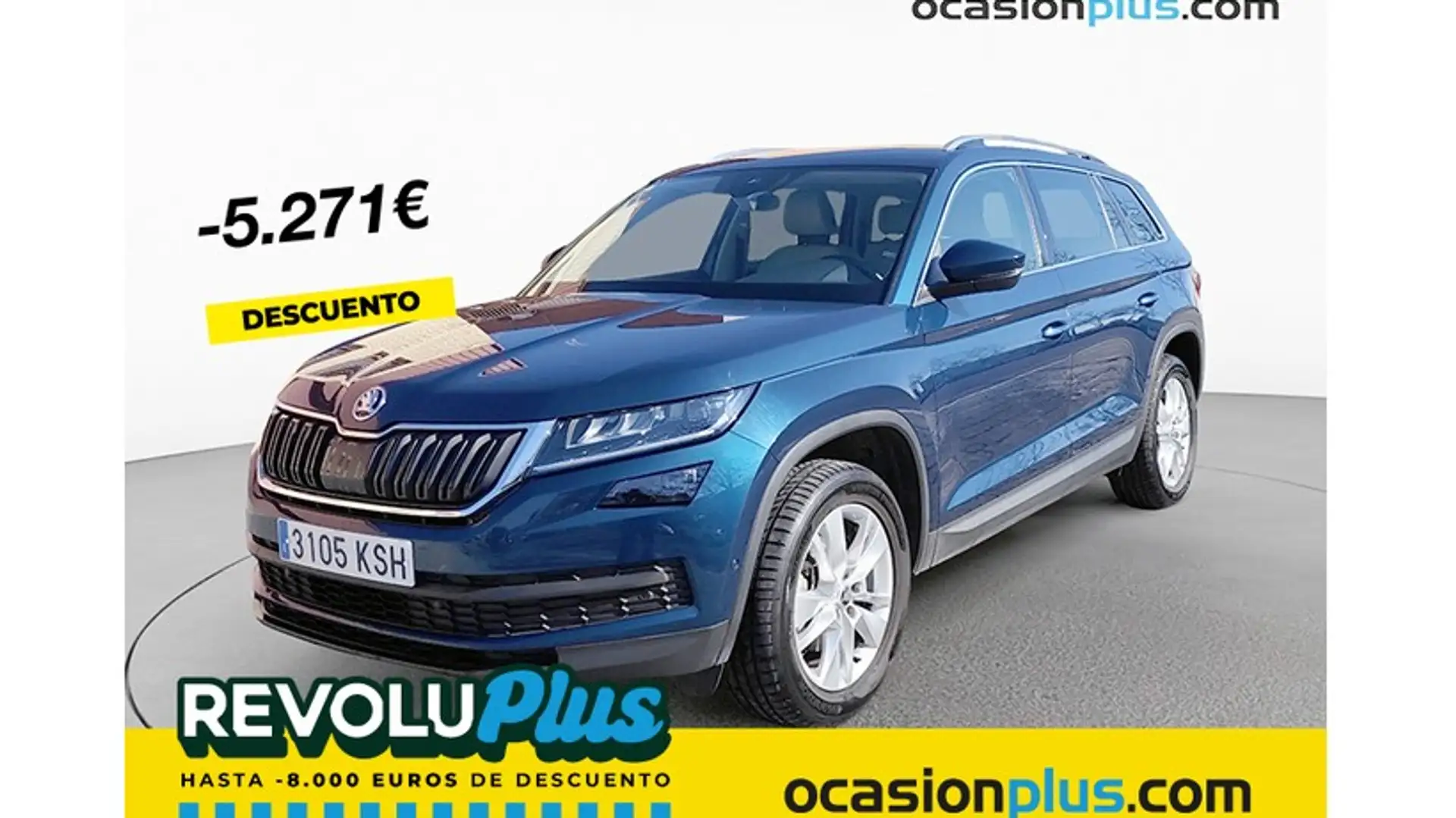 Skoda Kodiaq 2.0TDI AB tech Style 4x4 DSG 110kW Azul - 1