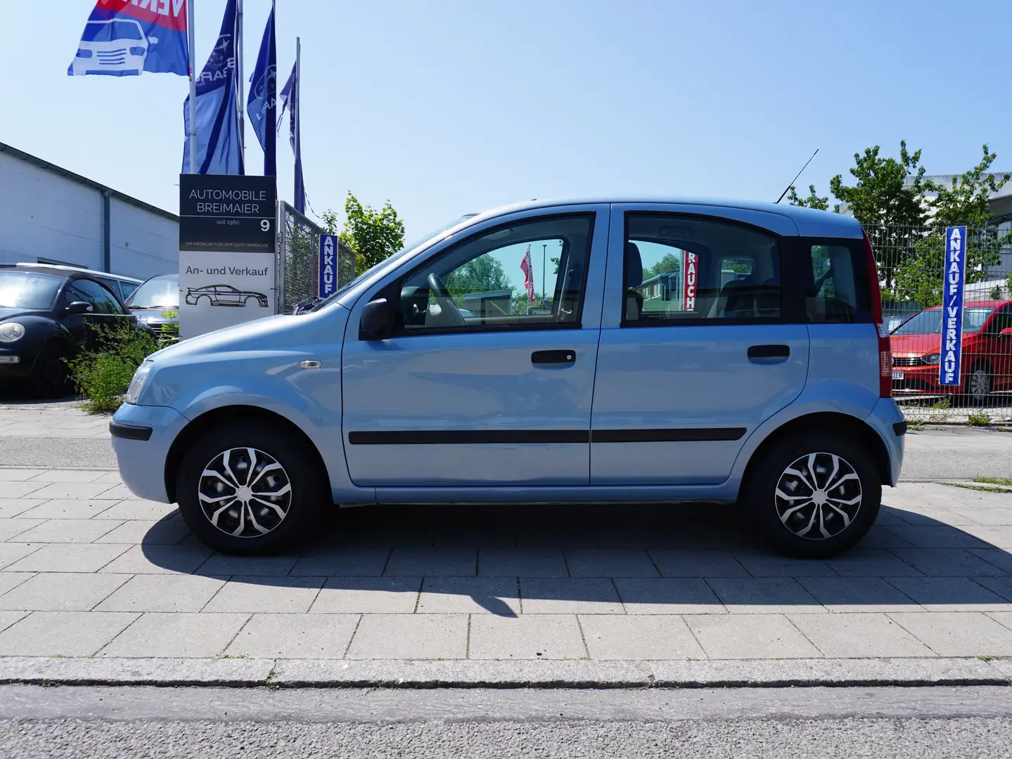 Fiat Panda 1.2 8V*AUTOMATIK*TÜV NEU*KLIMA*NEU BEREIFT*PDC* Blau - 2