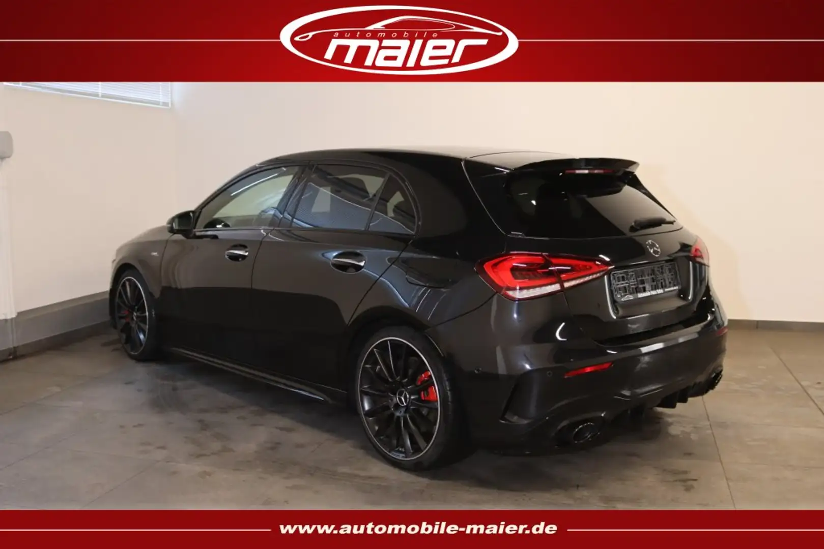 Mercedes-Benz A 35 AMG Night 4Matic-WIDES.-NAV-KAM-LED-KESSY- Schwarz - 2