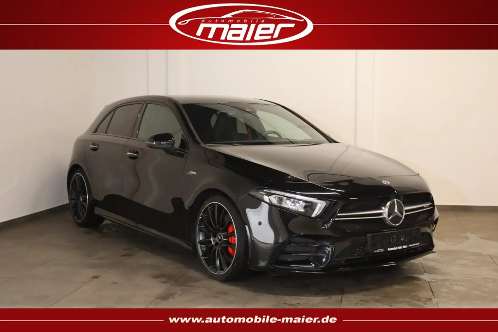 Mercedes-Benz A 35 AMG Night 4Matic-WIDES.-NAV-KAM-LED-KESSY- Schwarz - 1