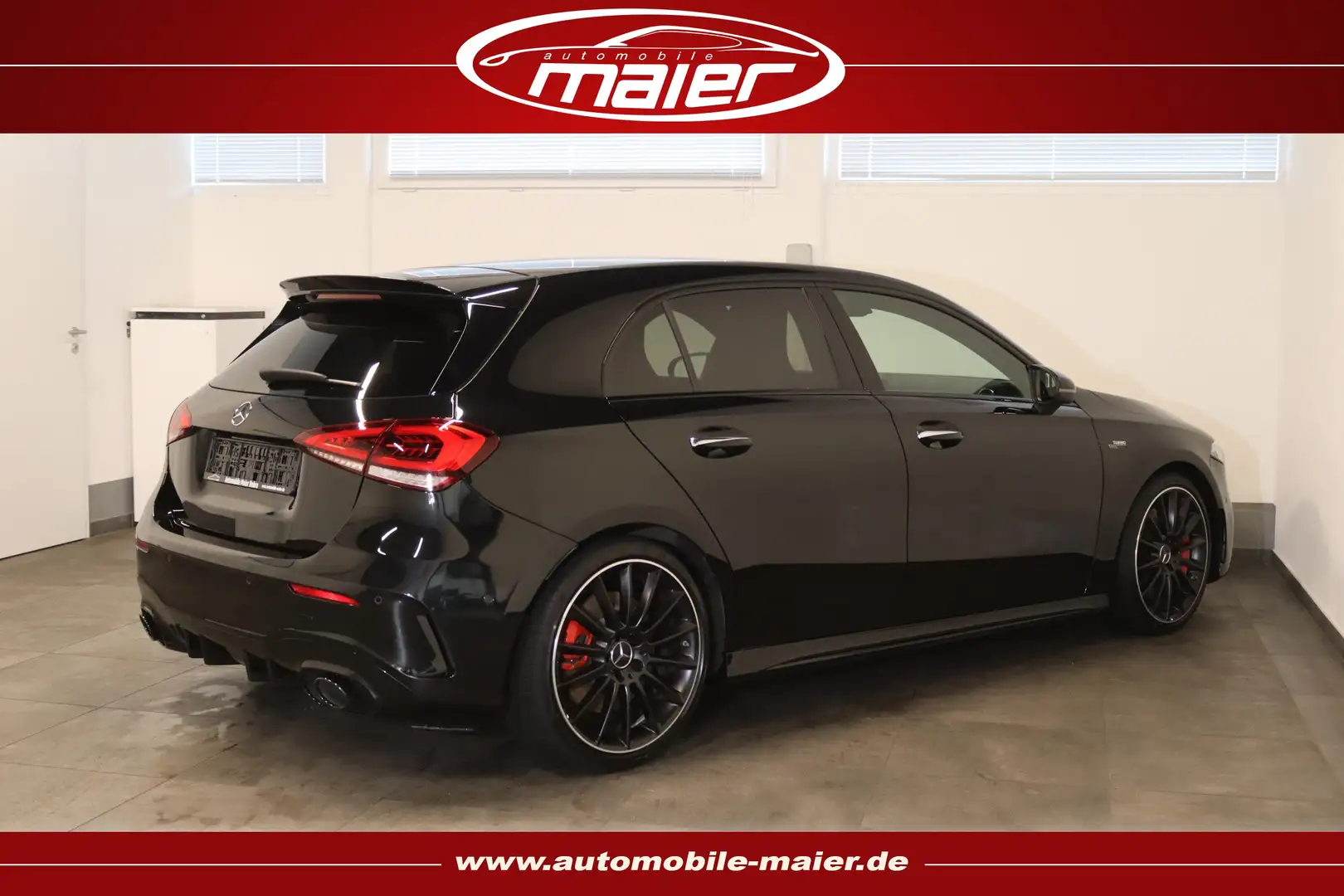 Mercedes-Benz A 35 AMG Night 4Matic-WIDES.-NAV-KAM-LED-KESSY- Noir - 2
