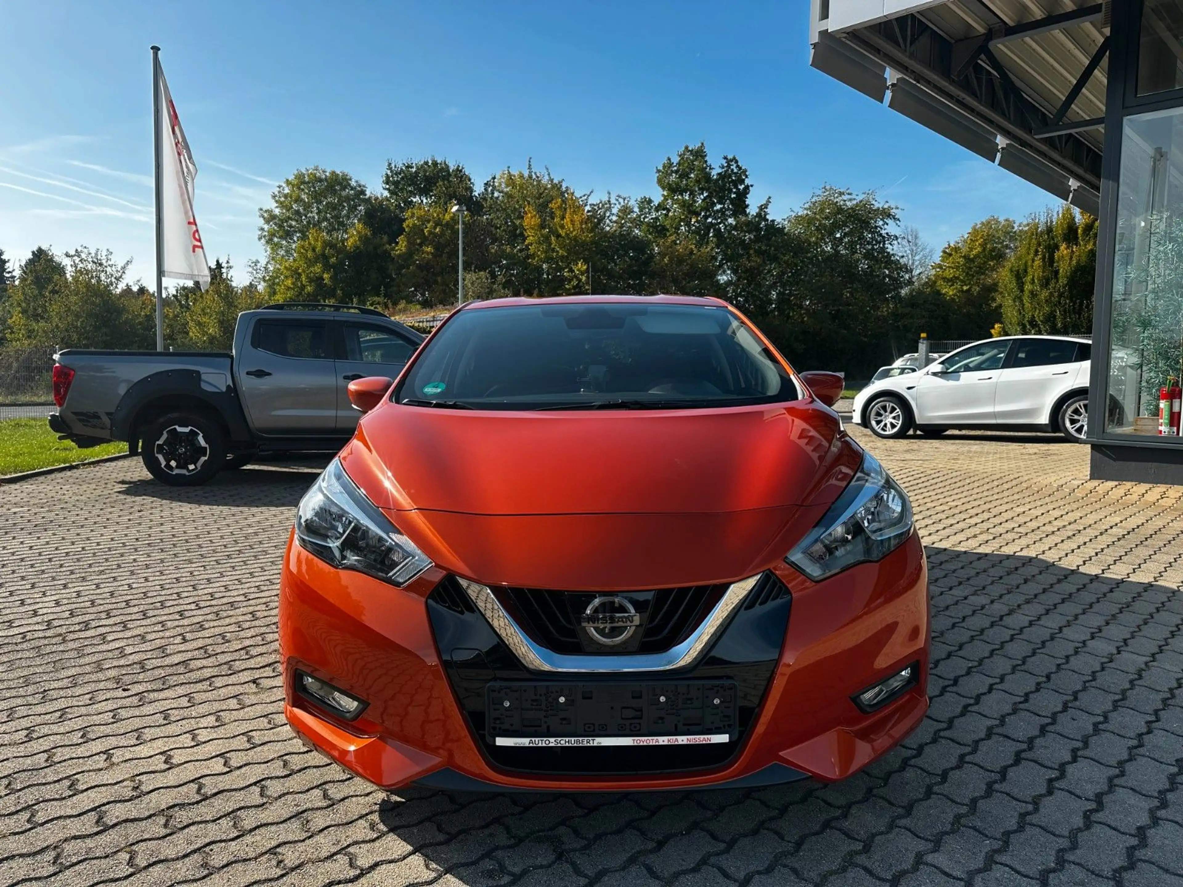 Nissan Micra 1. Hand,  Alufelgen, Klima, Sitzhzg., — photo 7