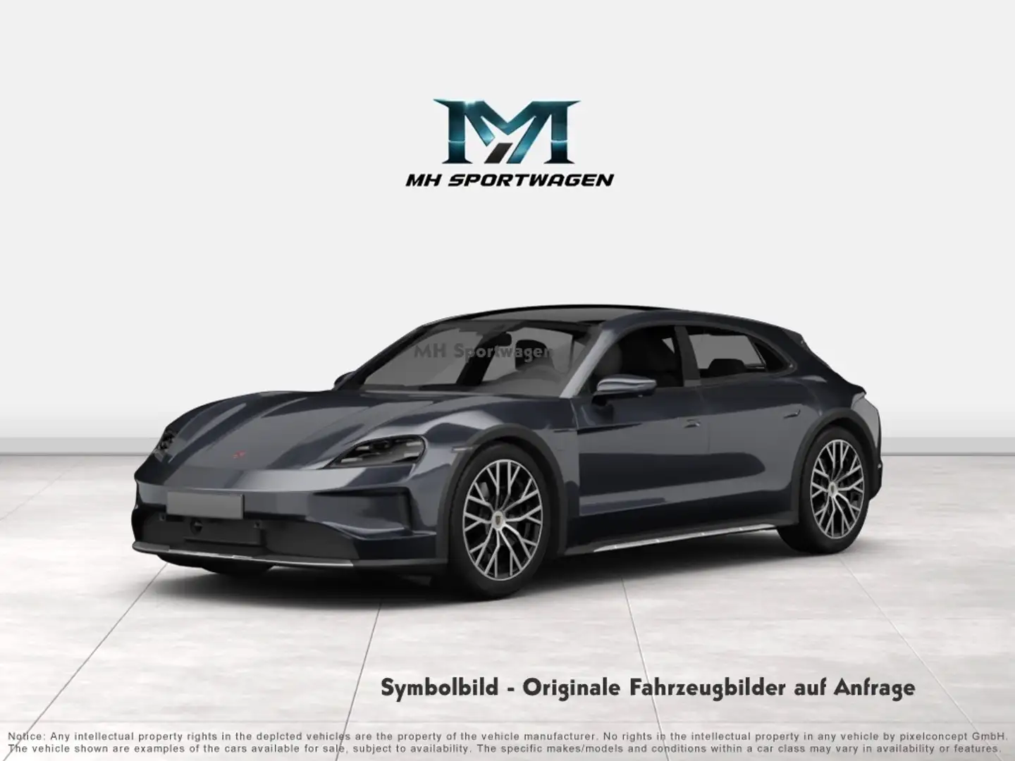 Porsche Taycan 4 Cross Turismo |Hinterachslenkung|Panoramadach Grau - 1
