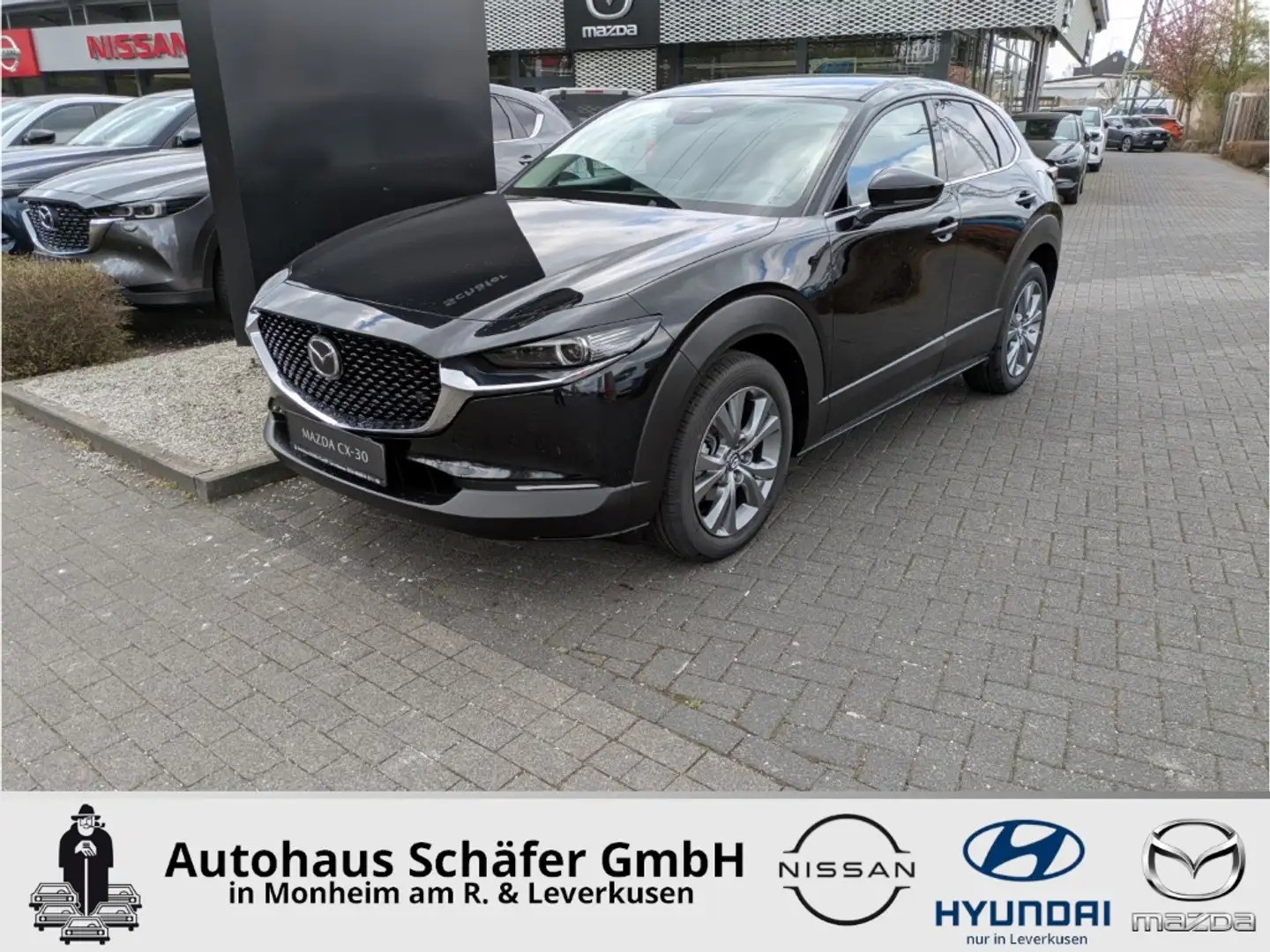 Mazda CX-30 (2025) EXCLUSIVE-L. e-Skyactiv-G 140PS 6AT HUD Nav Schwarz - 1