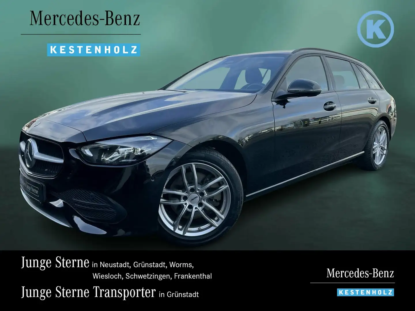 Mercedes-Benz C 200 C 200 d T KAMERA+EASYP+TEMPO+SITZHZ+SPUR/BREMS Noir - 1