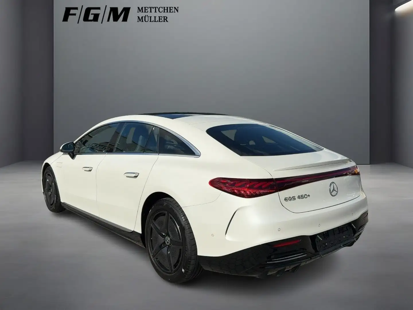 Mercedes-Benz EQS 450+ AMG Line Burm|DigiLight|HUD|KeyGo|360 Weiß - 2